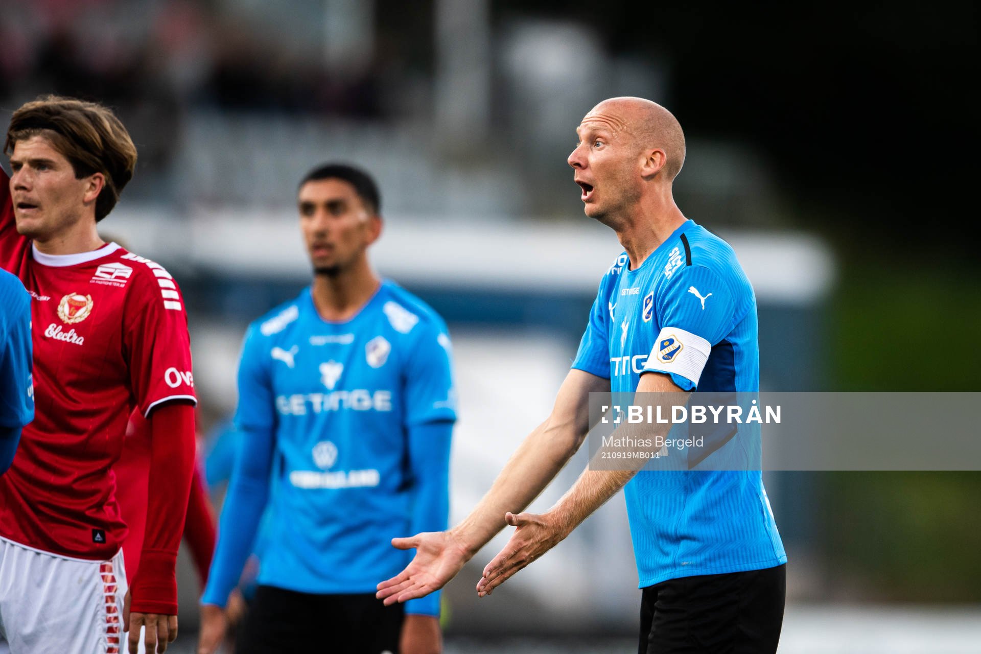 Halmstads Andreas Johansson reagerar på domslut