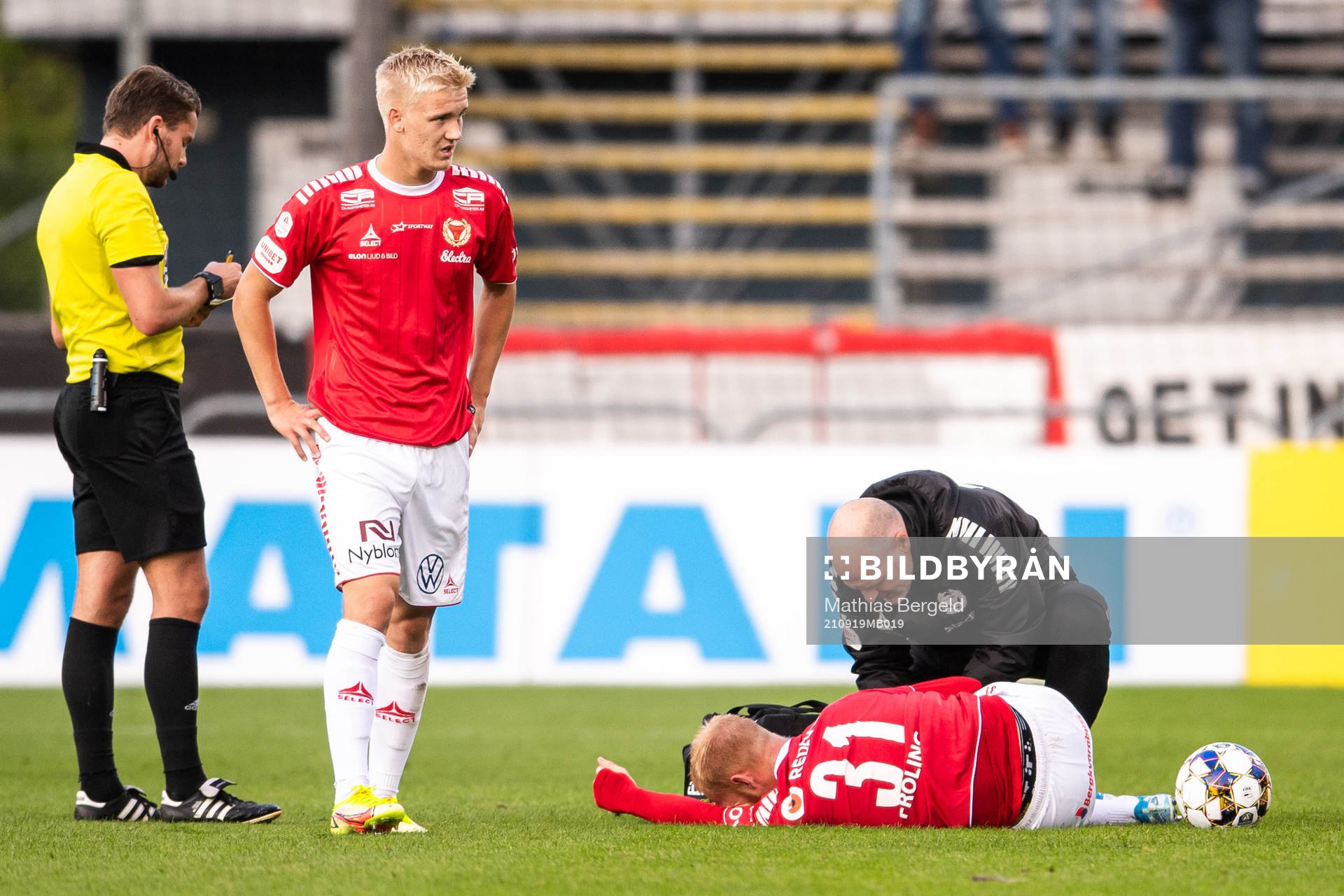 Kalmars Nils Fröling får vård