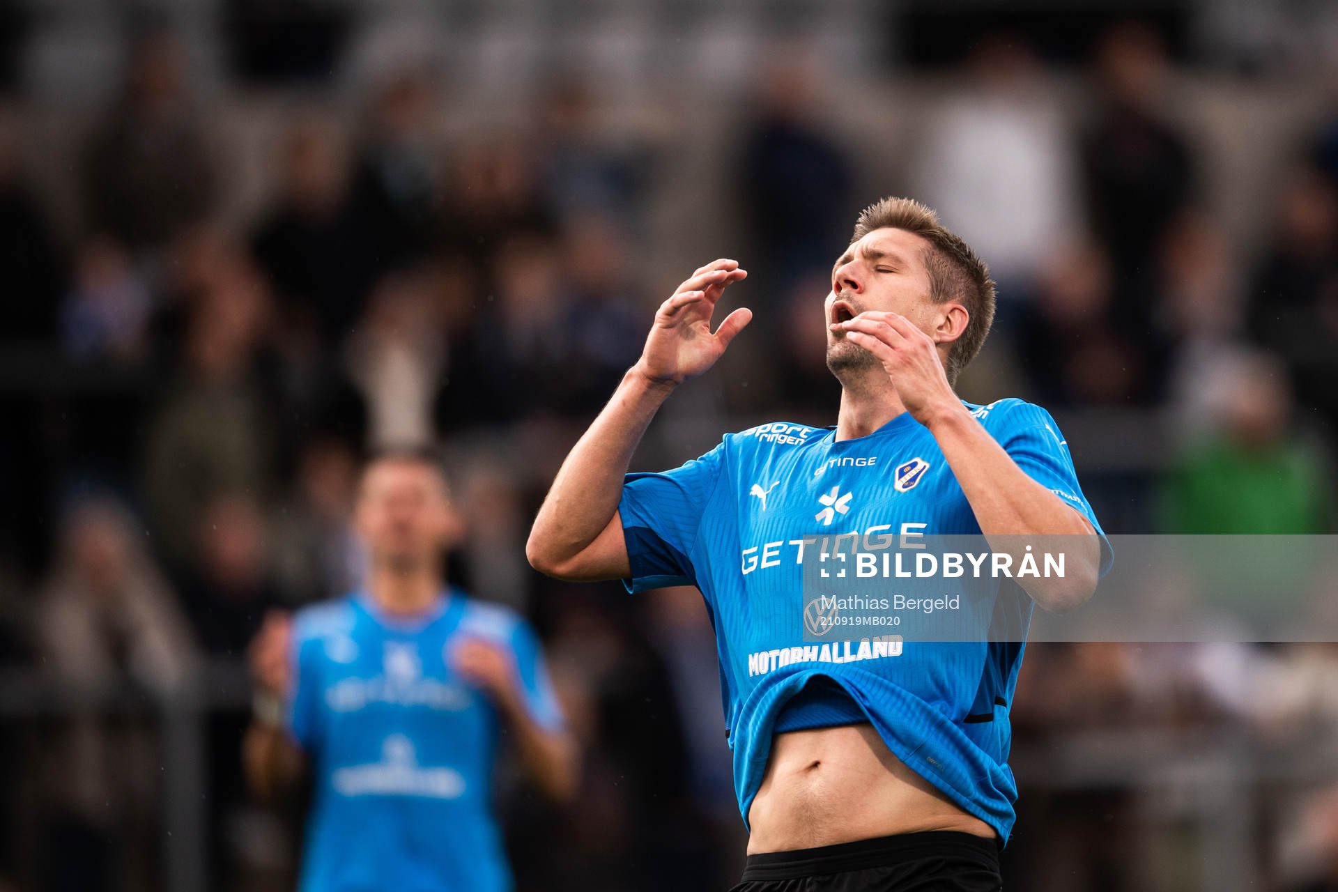 Halmstads Mikael Boman deppar