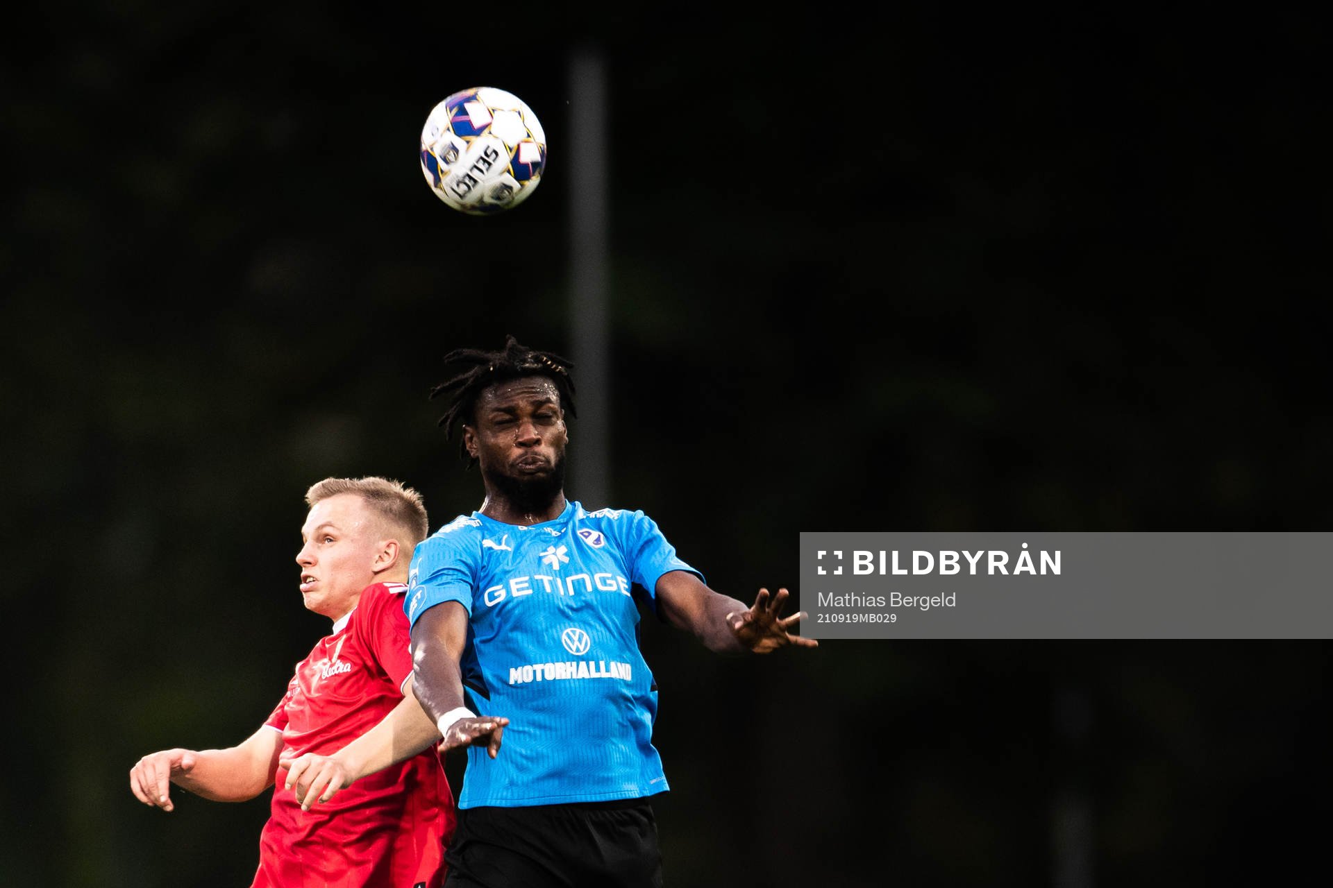 Kalmars Isak Jansson och Halmstads Joseph Baffo