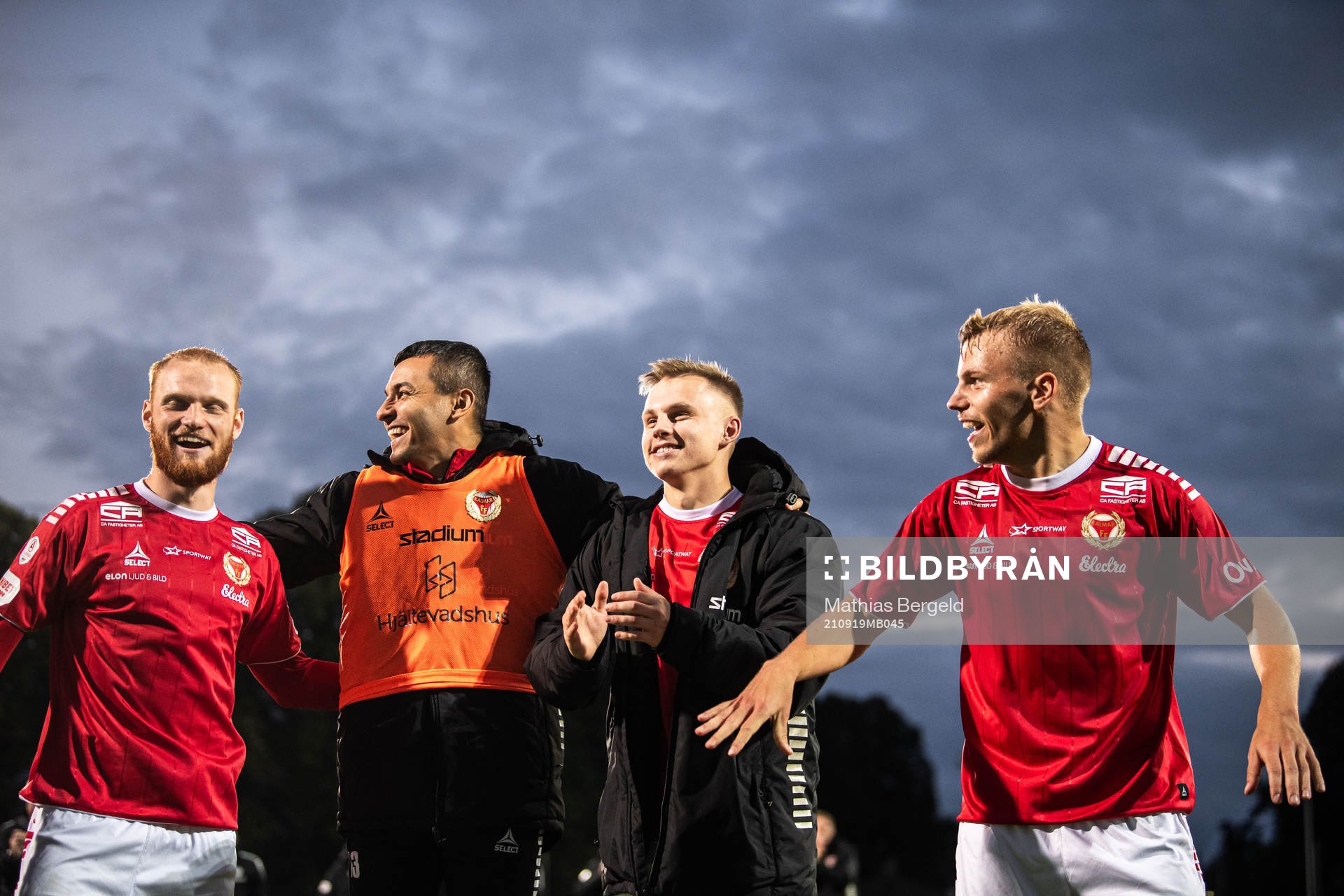 Kalmars Nils Fröling, Isak Jansson och Sebastian Ring