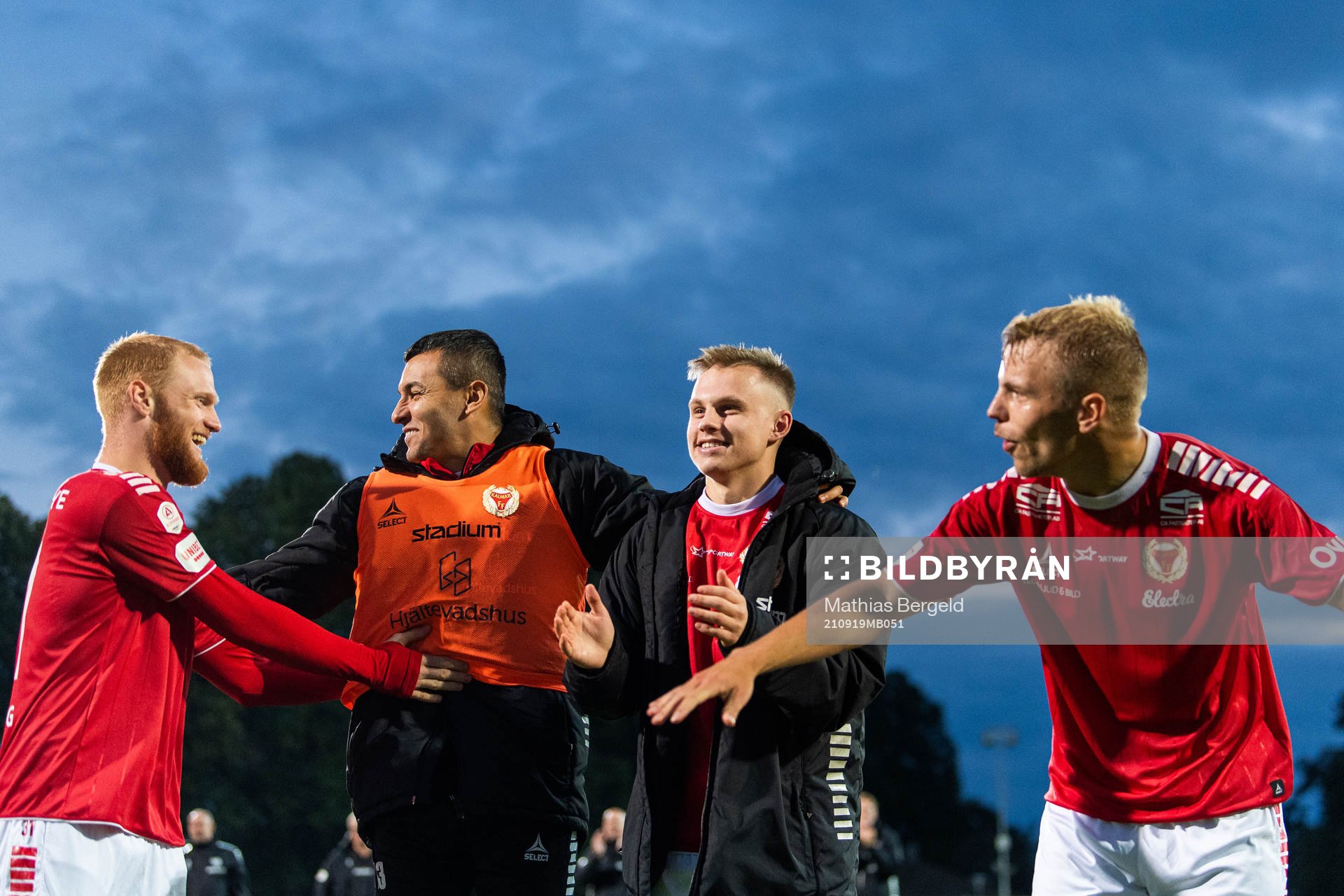 Kalmars Nils Fröling, Isak Jansson och Sebastian Ring