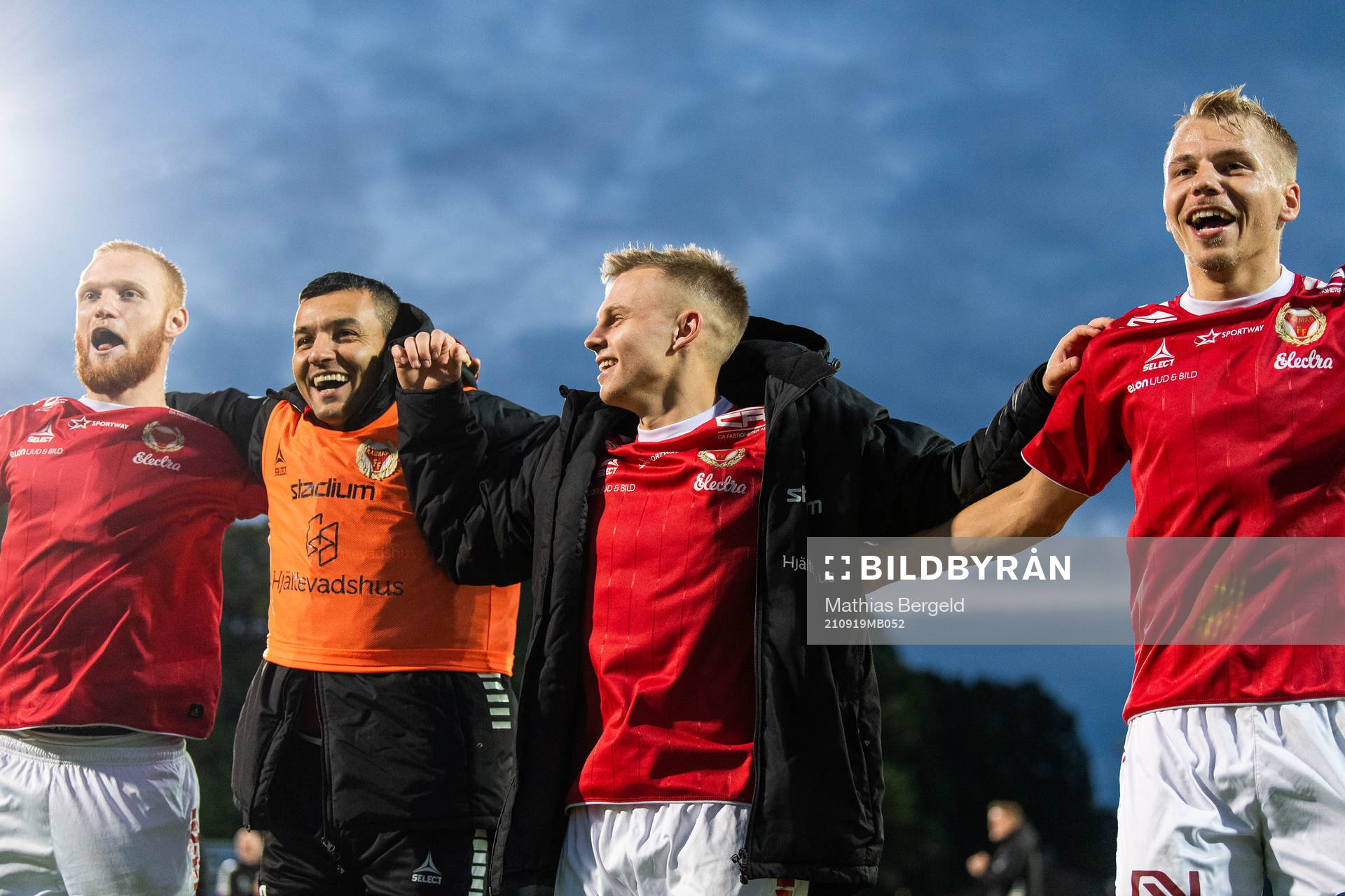 Kalmars Nils Fröling, Isak Jansson och Sebastian Ring