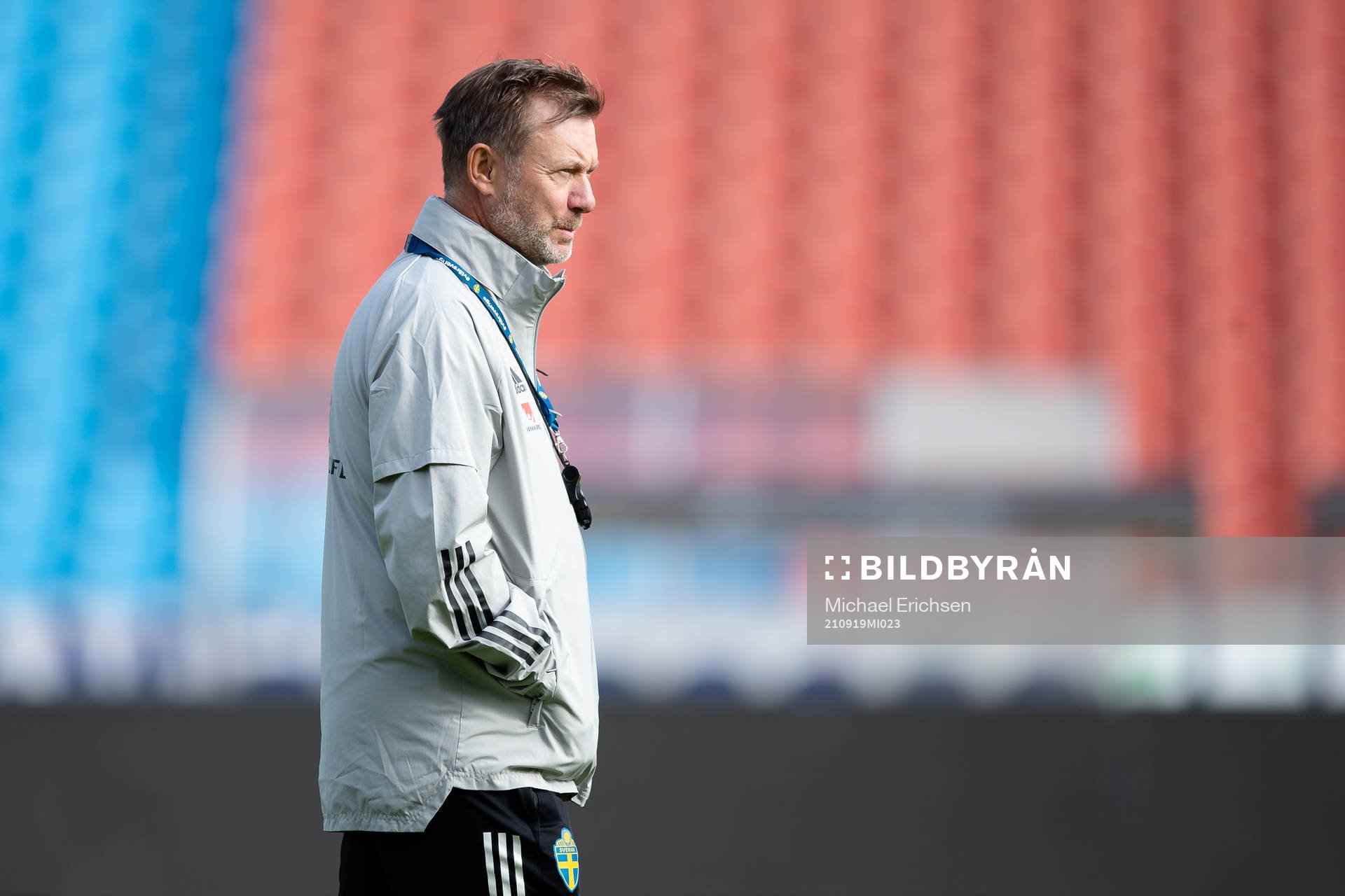 Peter Gerhardsson, head coach of Sweden