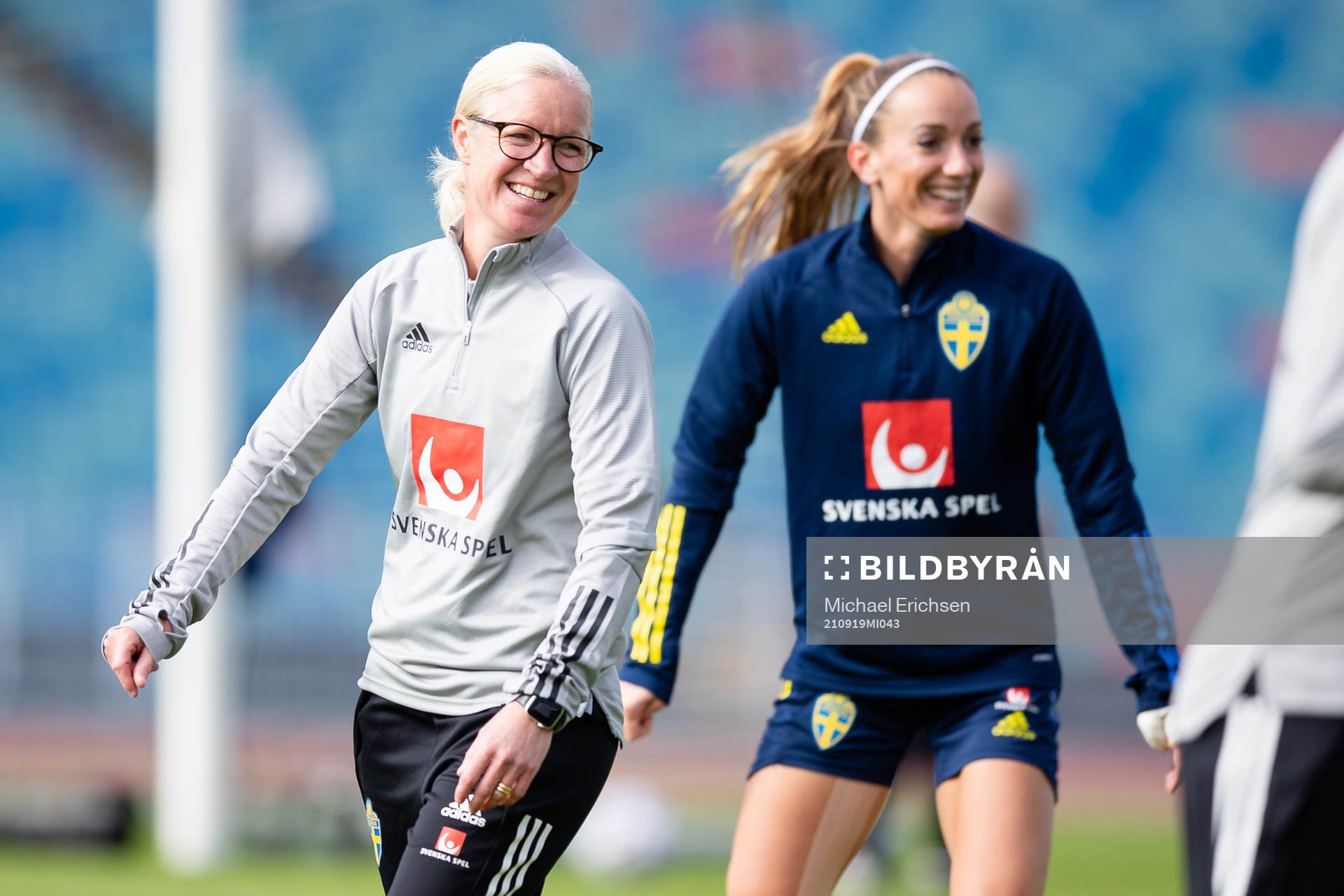 Victoria Sandell, assistant coach of Sweden