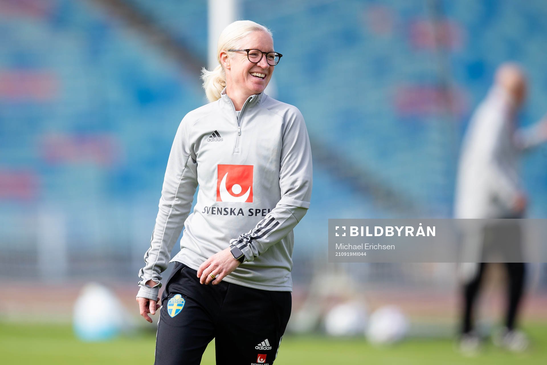Victoria Sandell, assistant coach of Sweden