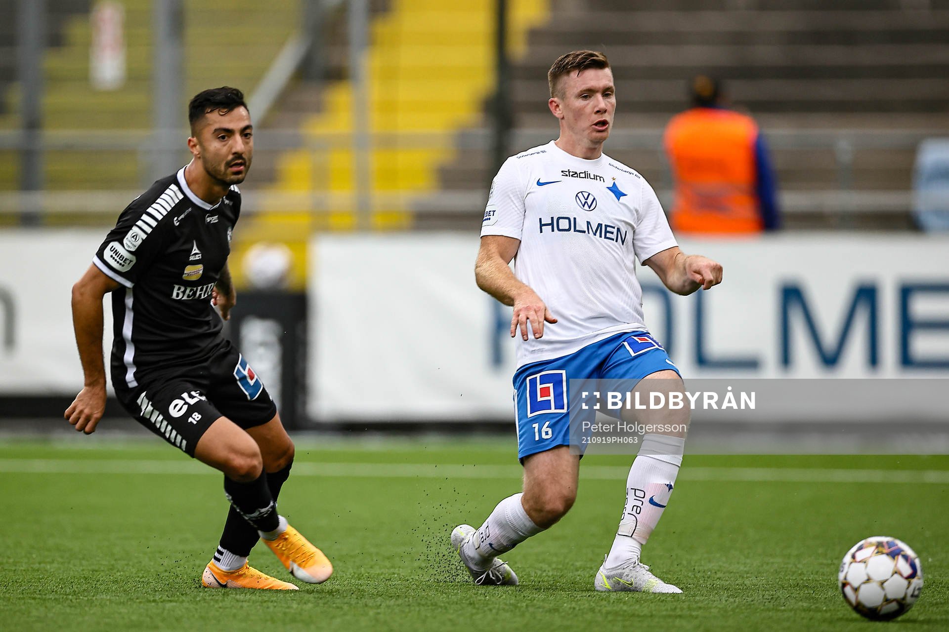 under fotbollsmatchen i Allsvenskan mellan IFK Norrköping