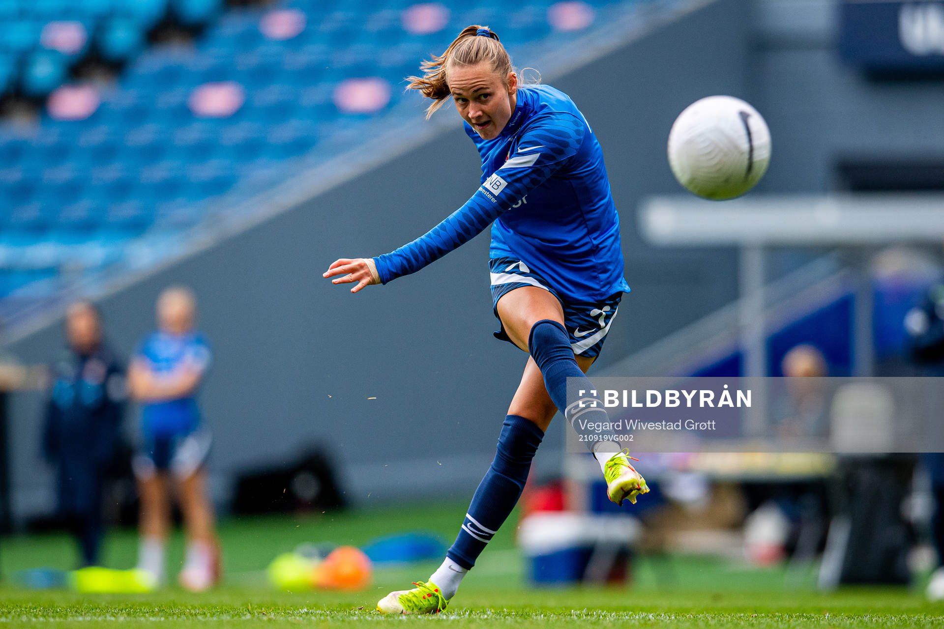 Caroline Graham Hansen of the Norwegian women's national