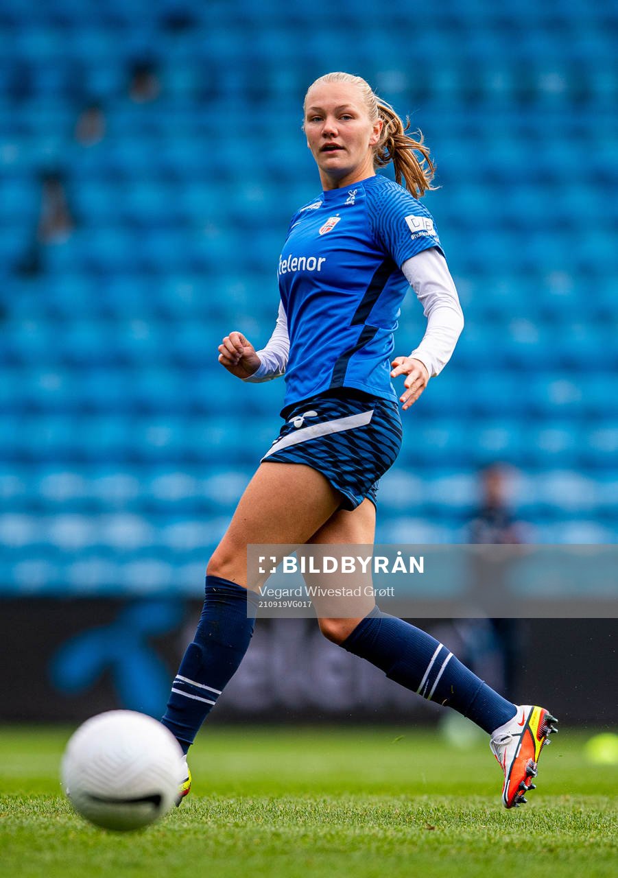 Frida Maanum of the Norwegian women's national football team