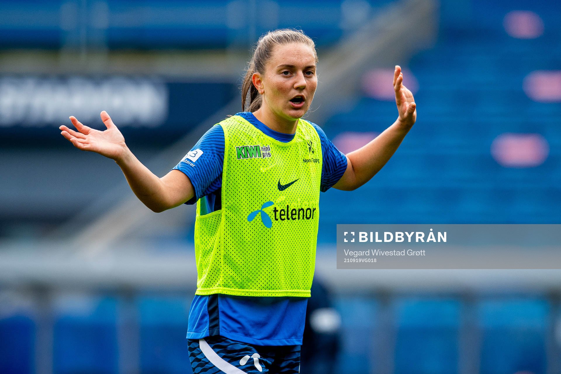 Vilde Bøe Risa of the Norwegian women's national football