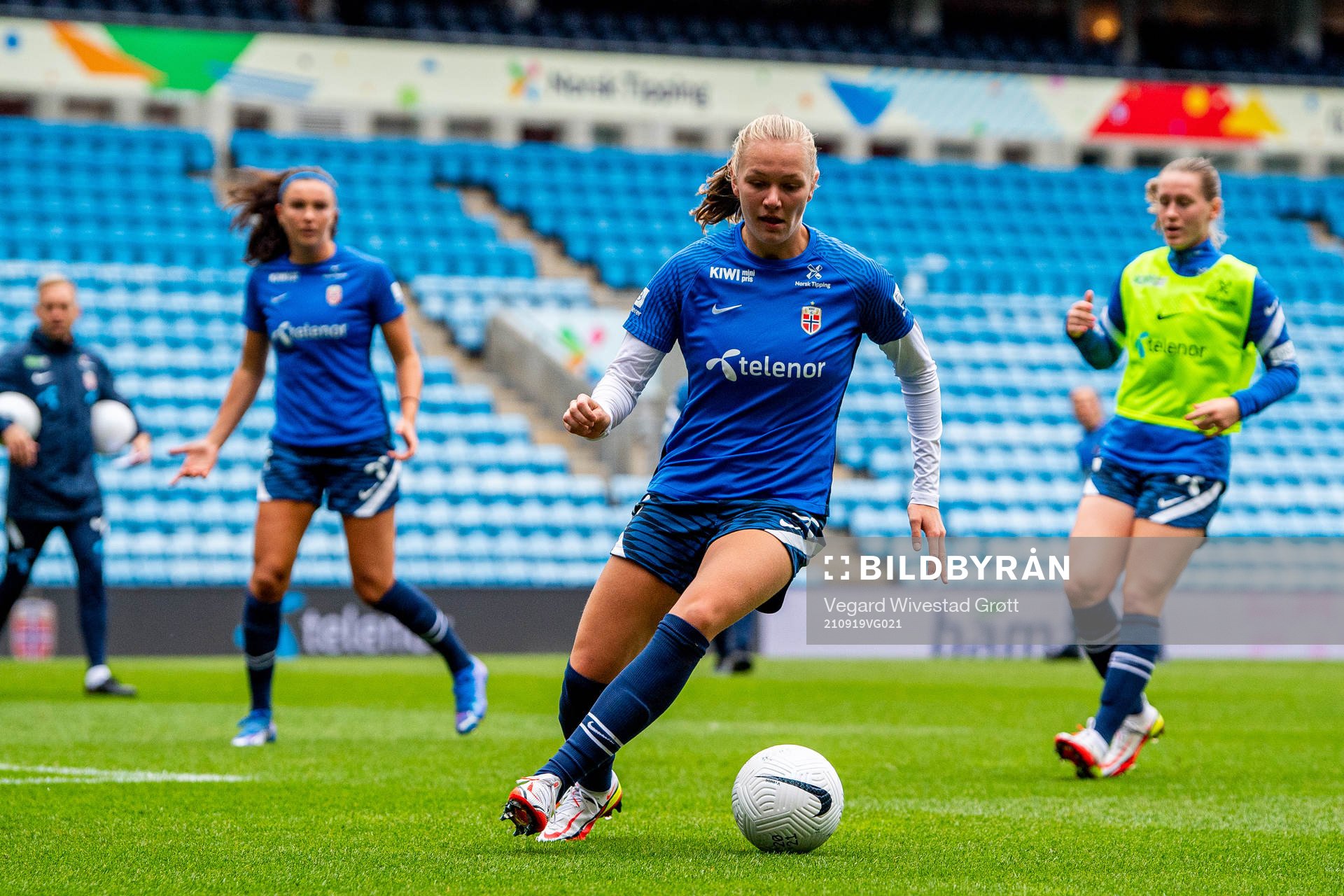 Frida Maanum of the Norwegian women's national football team