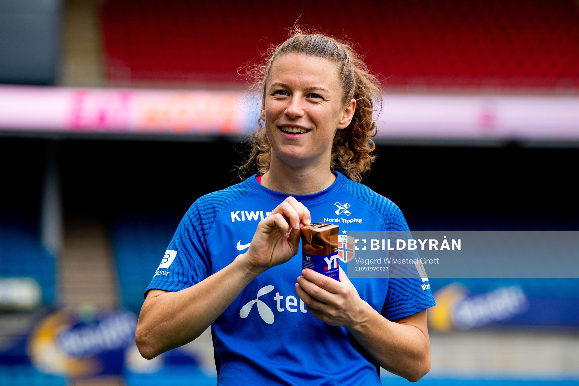 Synne Skinnes Hansen of the Norwegian women's national