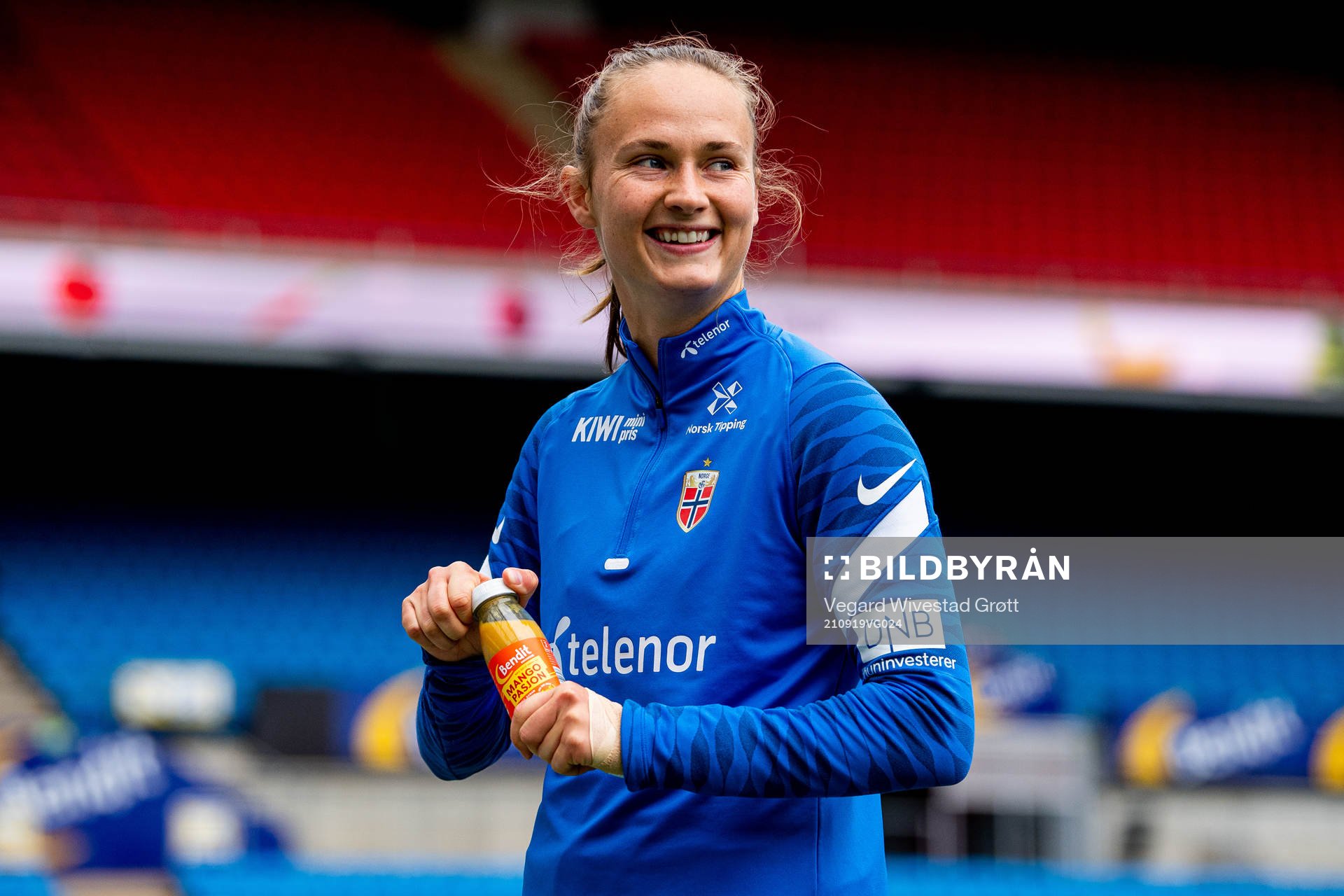 Caroline Graham Hansen of the Norwegian women's national