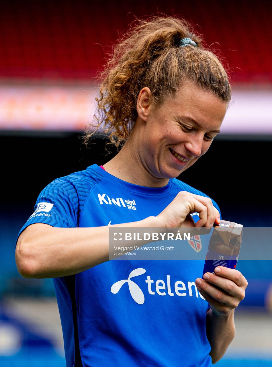 Synne Skinnes Hansen of the Norwegian women's national