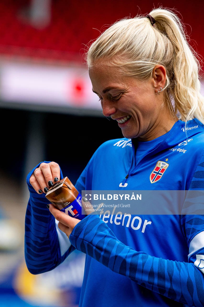 Guro Bergsvand of the Norwegian women's national football