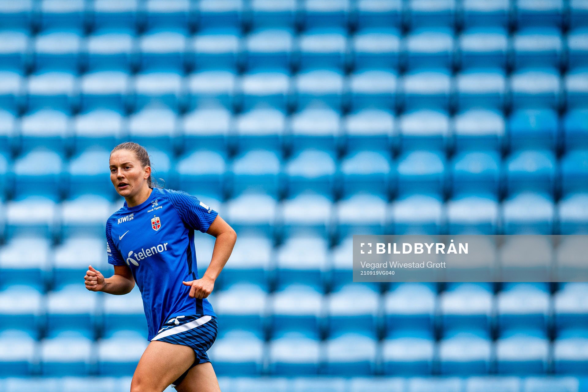 Vilde Bøe Risa of the Norwegian women's national football