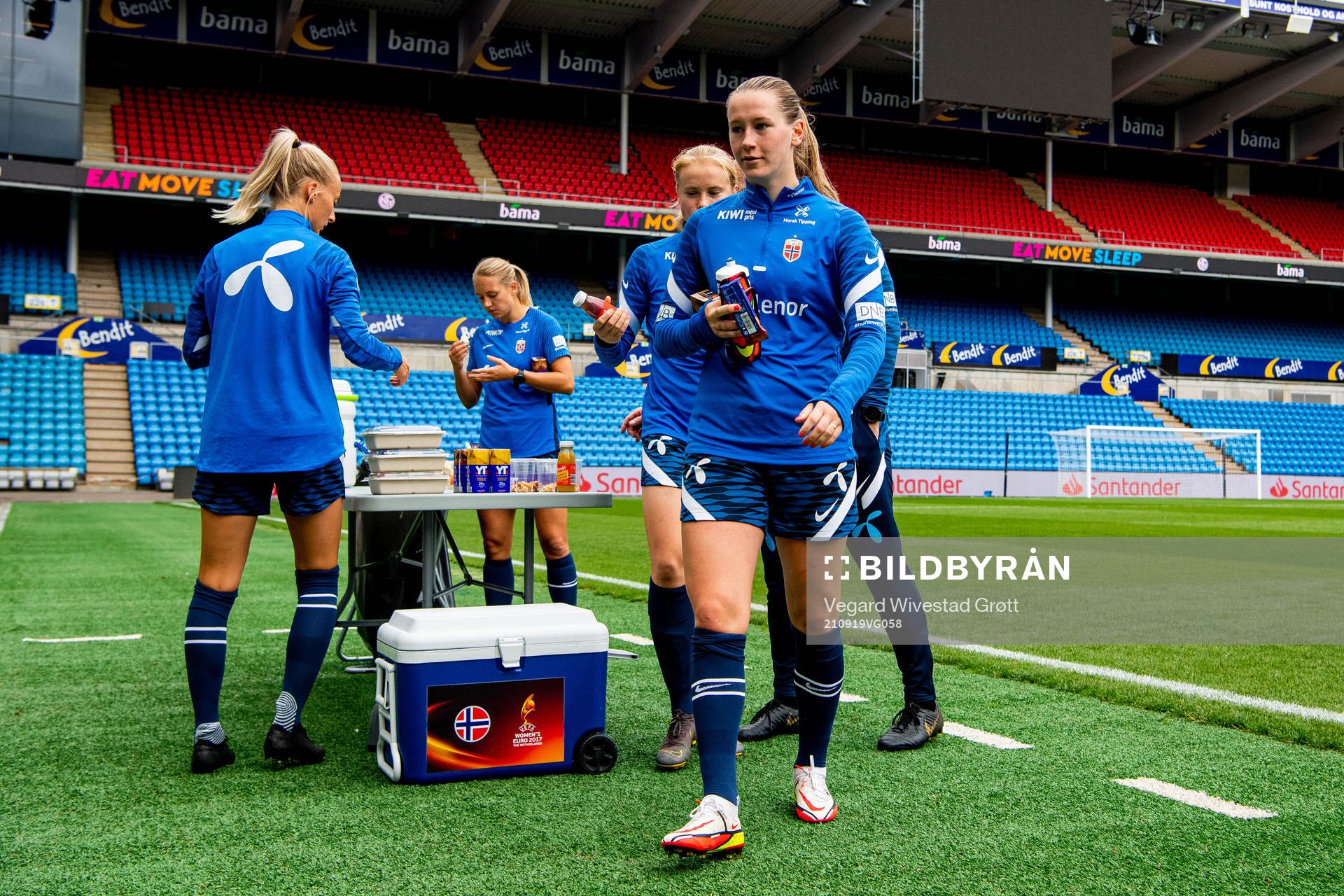 Elisabeth Terland of the Norwegian women's national