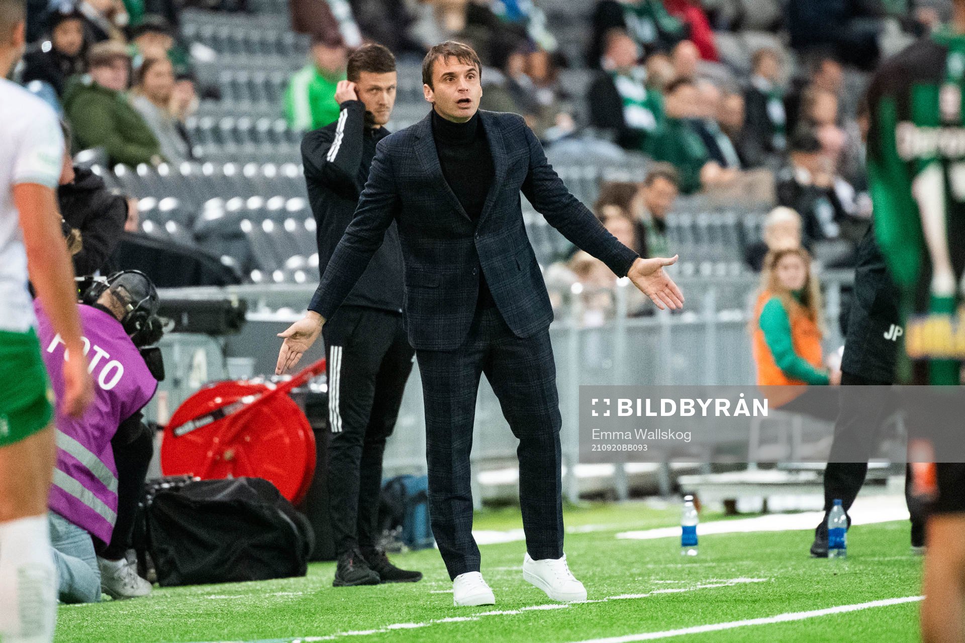 Hammarbys tränare Milos Milojevic