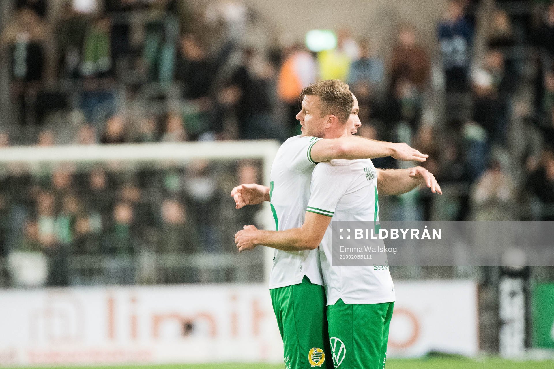 Hammarbys Richard Magyar och Jon Gudni Fjoluson