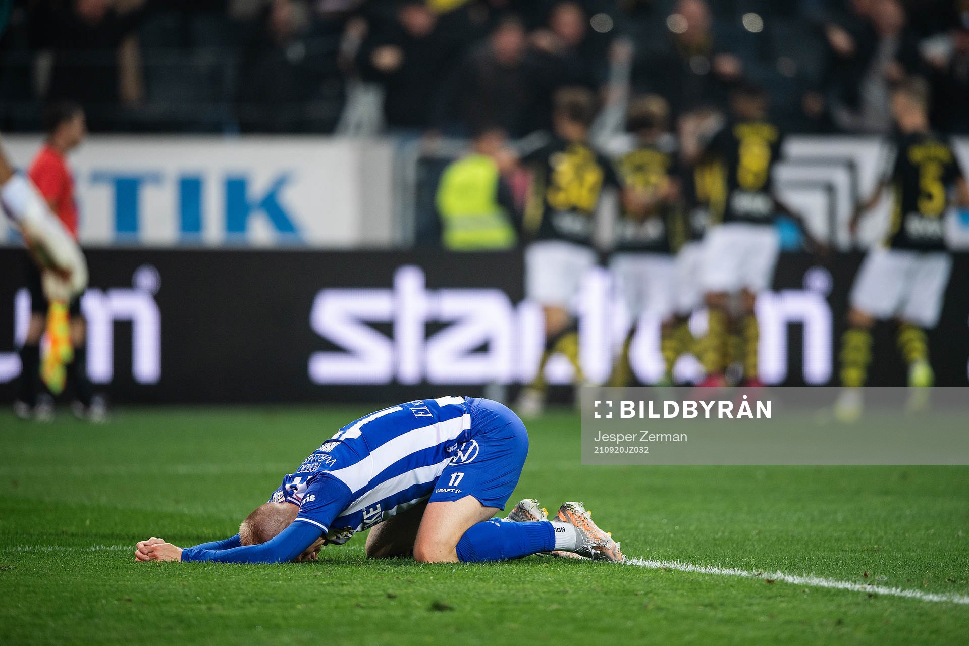 IFK Göteborgs Oscar Wendt deppar