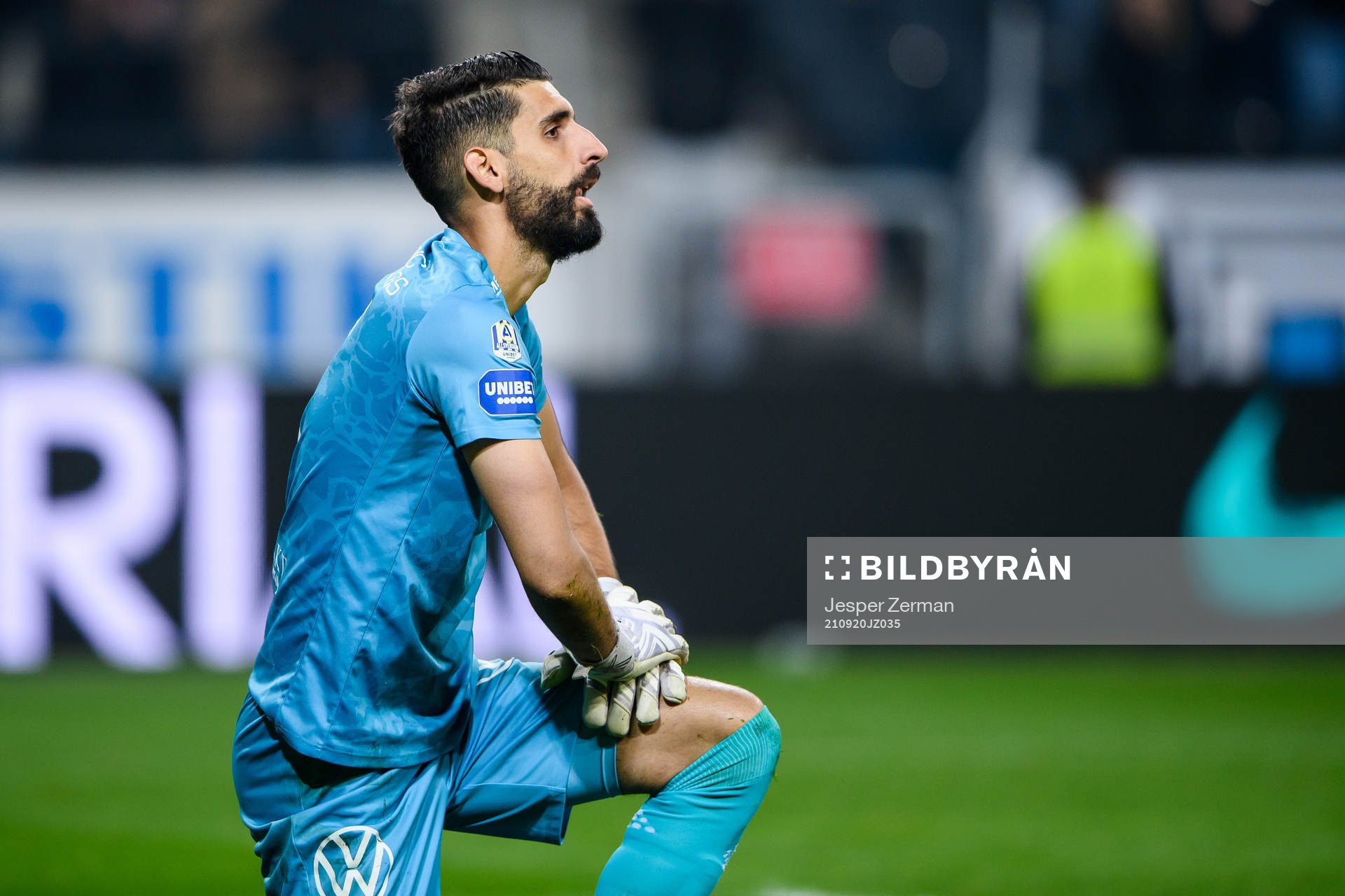 IFK Göteborgs målvakt Ioannis Anestis deppar