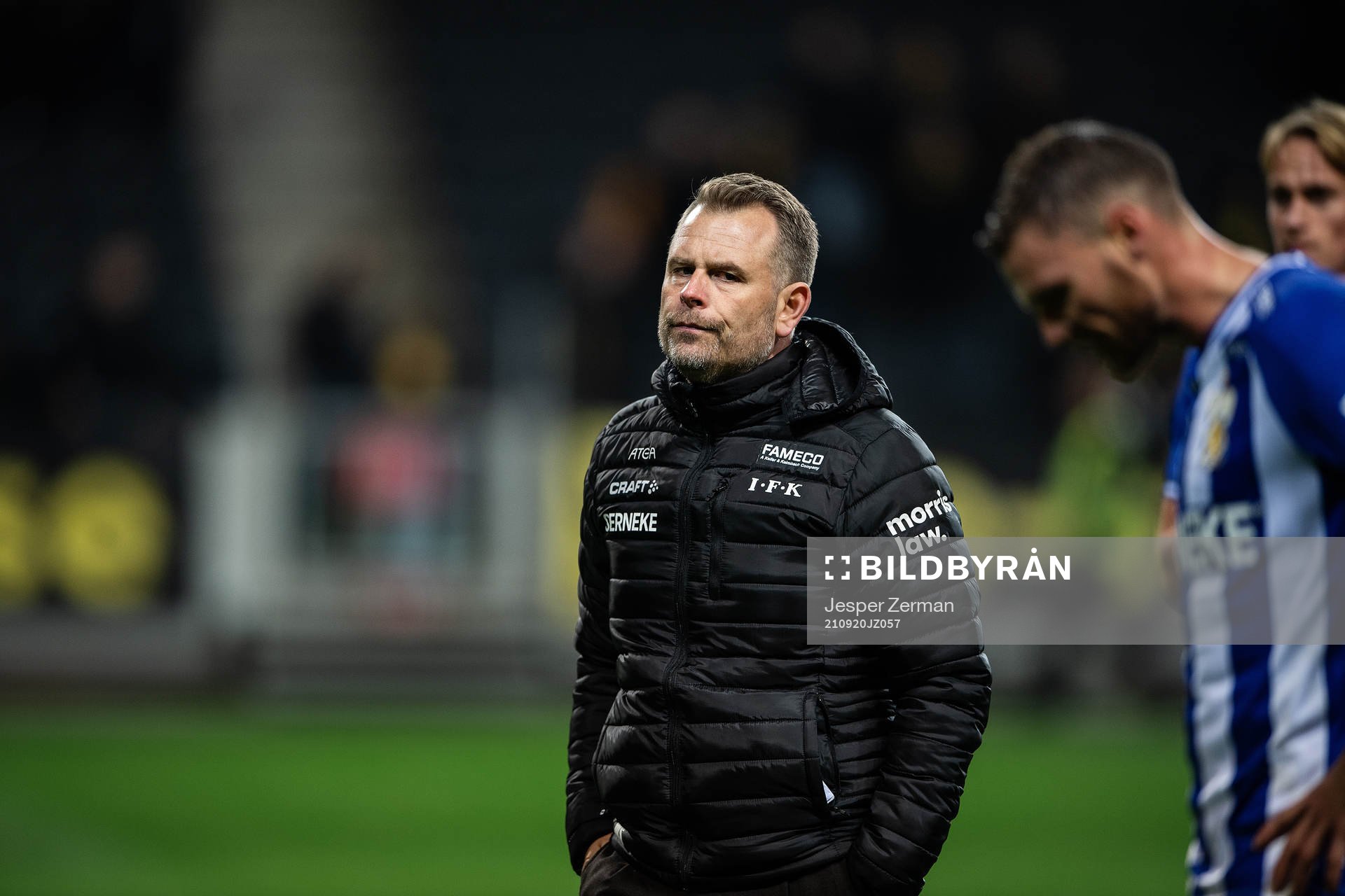 IFK Göteborgs tränare Mikael Stahre deppar