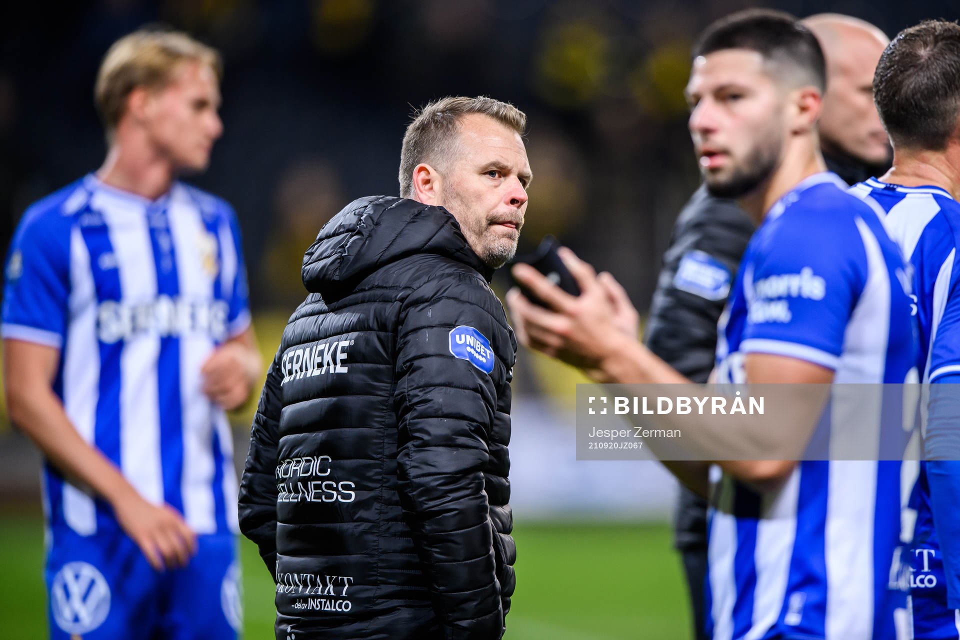 IFK Göteborgs tränare Mikael Stahre deppar