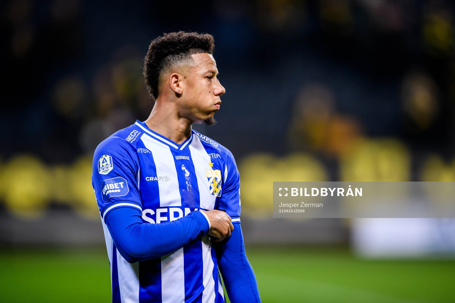 IFK Göteborgs Tobias Sana deppar