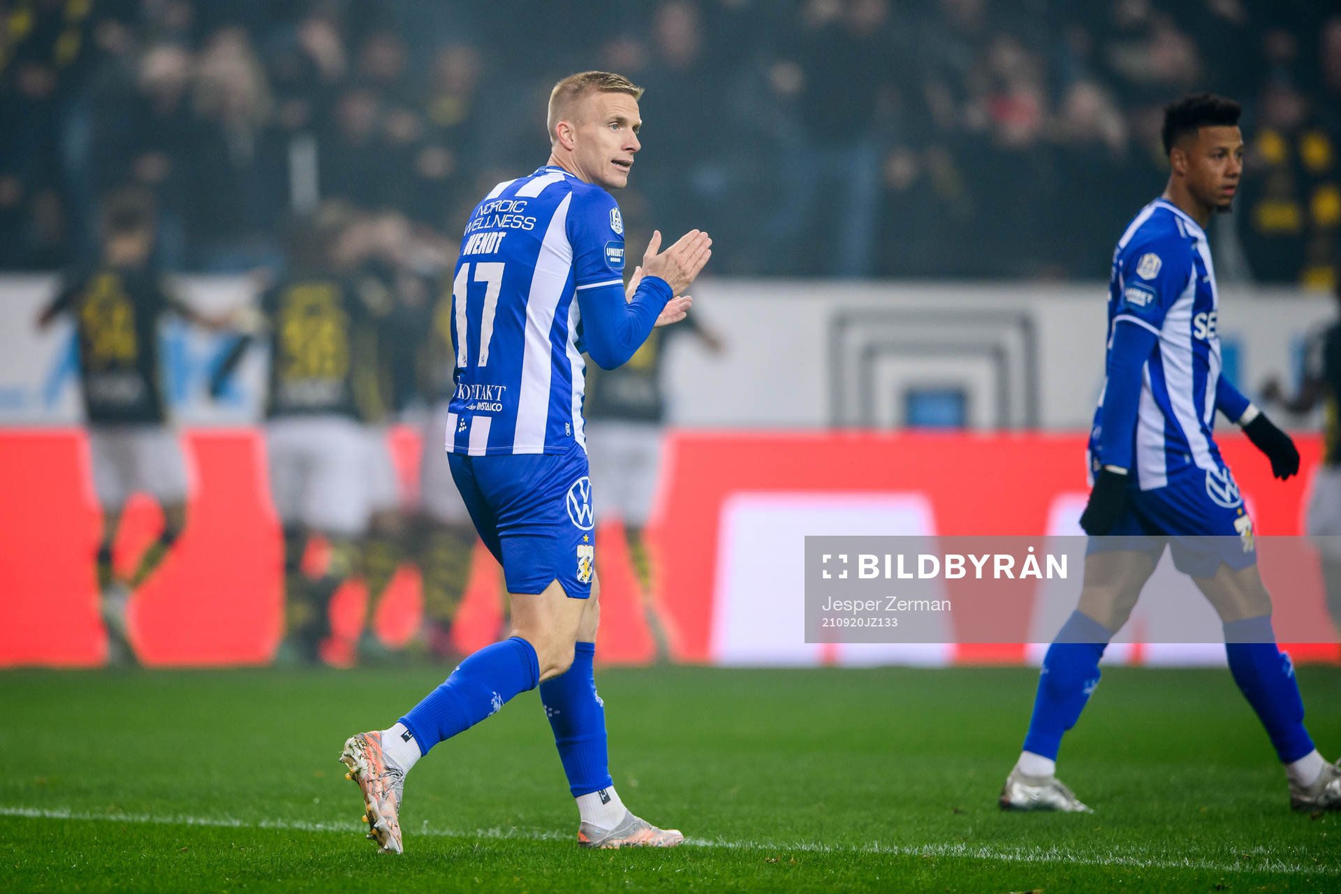 IFK Göteborgs Oscar Wendt deppar