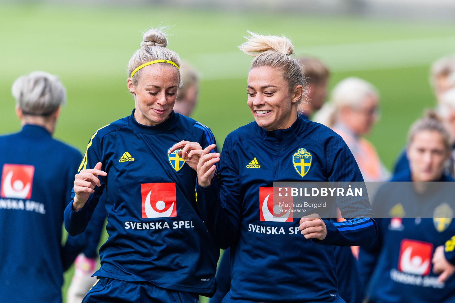 Amanda Ilestedt and Fridolina Rolfö