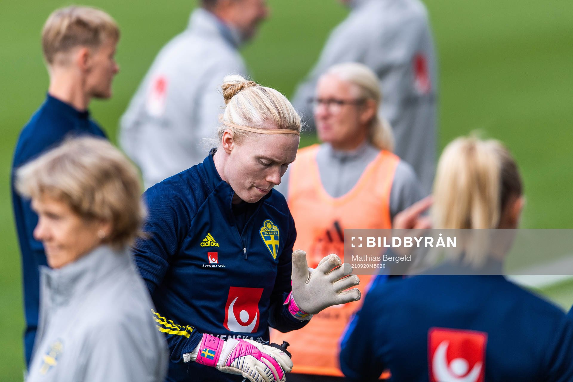 Goalkeeper Hedvig Lindahl