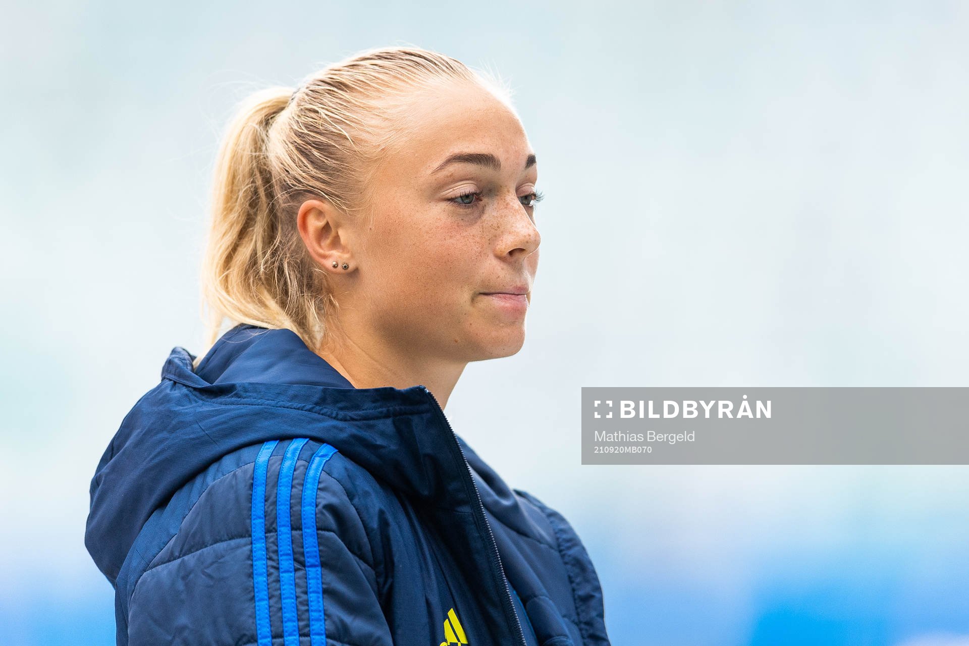 Hanna Bennison is interviewed