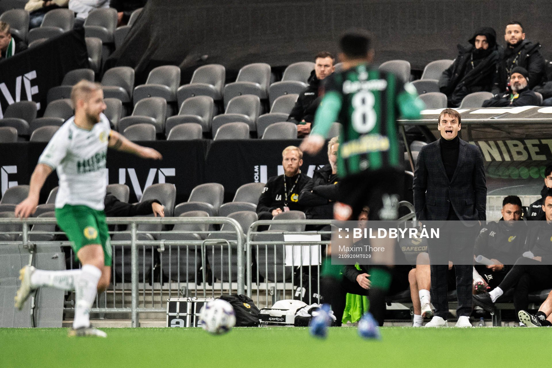 Hammarbys tränare Milos Milojevic