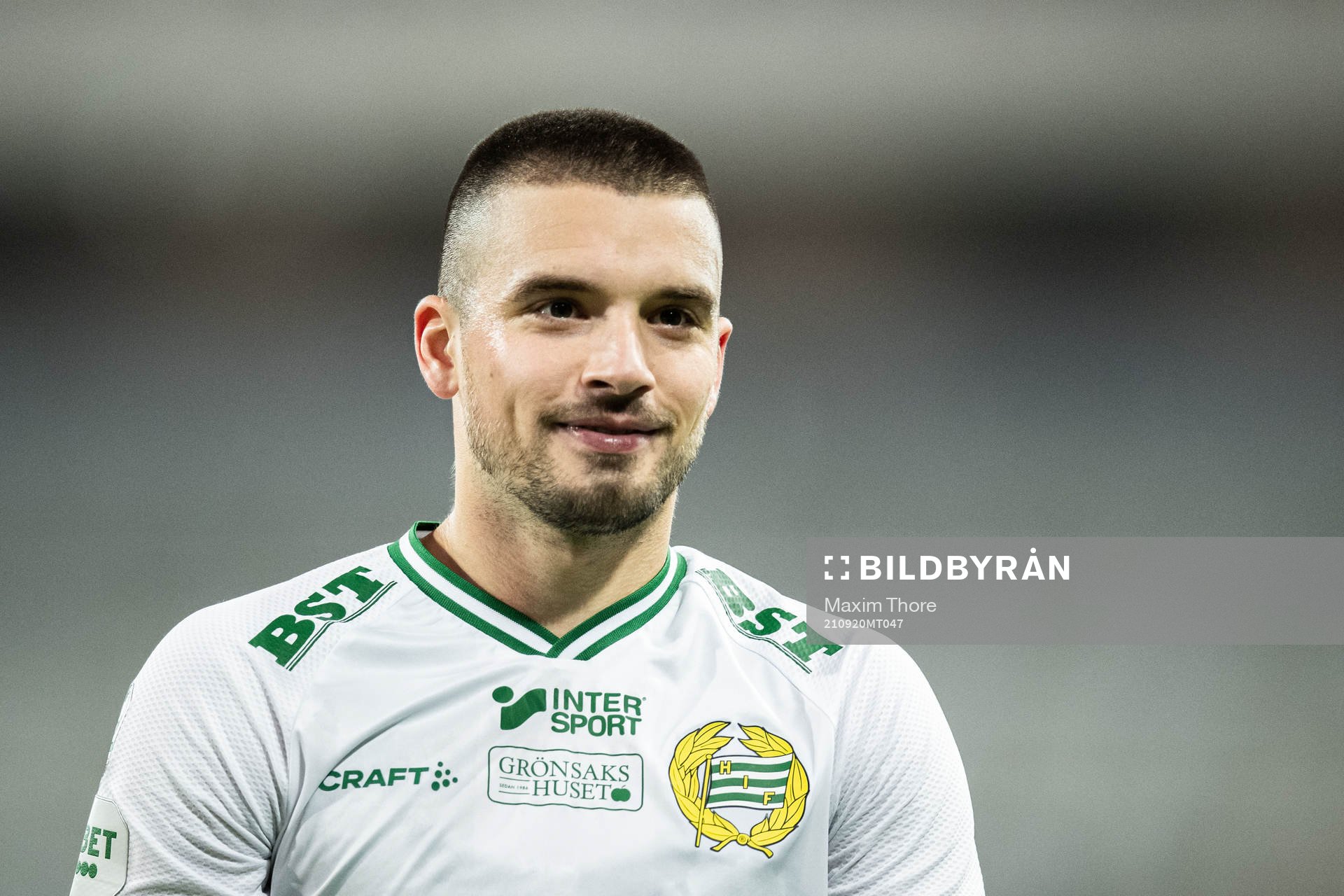 Hammarbys Vladimir Rodic jublar