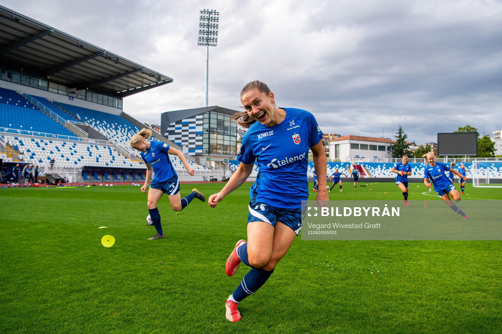 Vilde Bøe Risa of the Norwegian women's national football