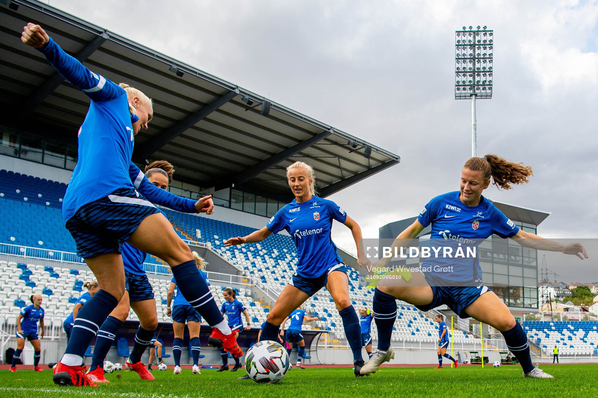 Maria Thorisdottir, Anja Sønstevold and Synne Skinnes