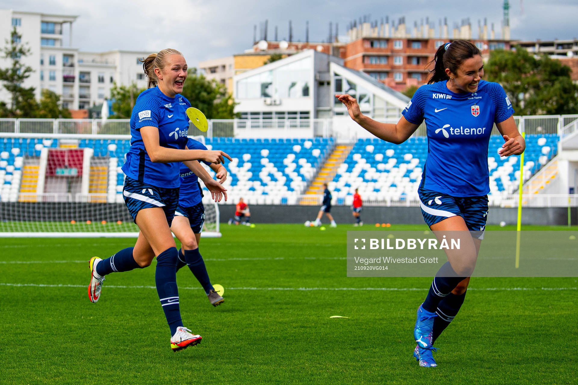 Frida Maanum and Ingrid Syrstad Engen of the Norwegian