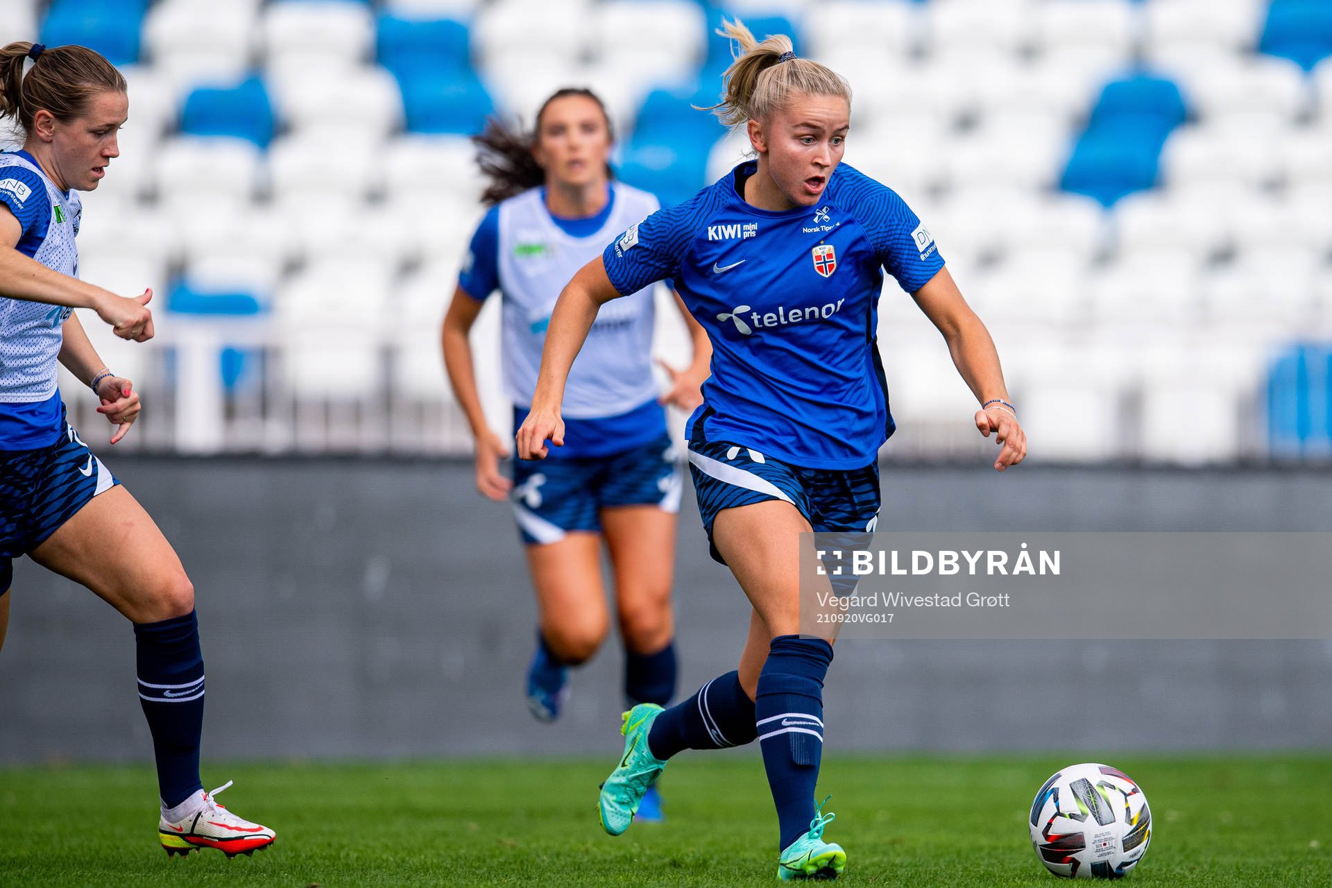 Anna Jøsendal of the Norwegian women's national football