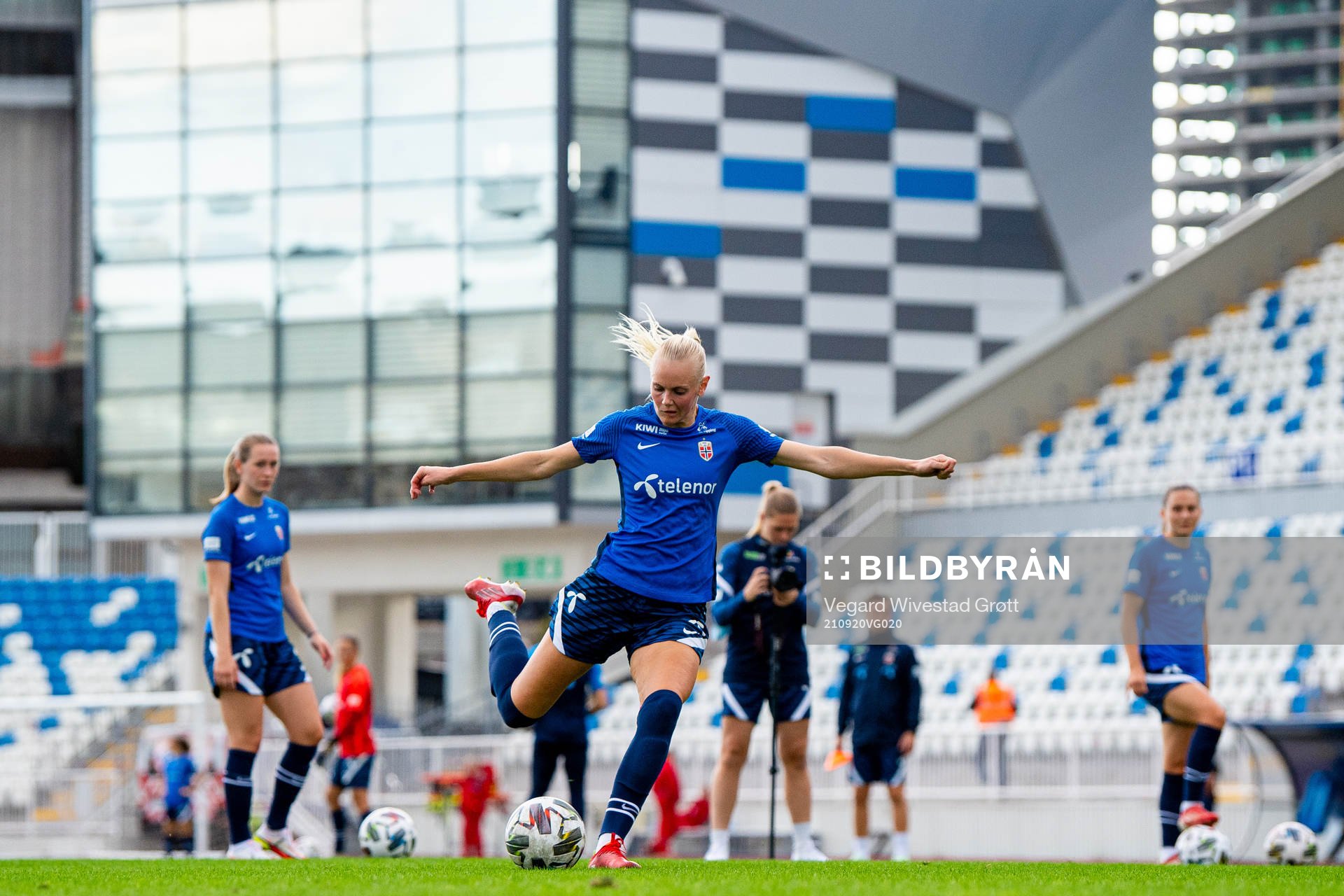 Karina Sævik of the Norwegian women's national football