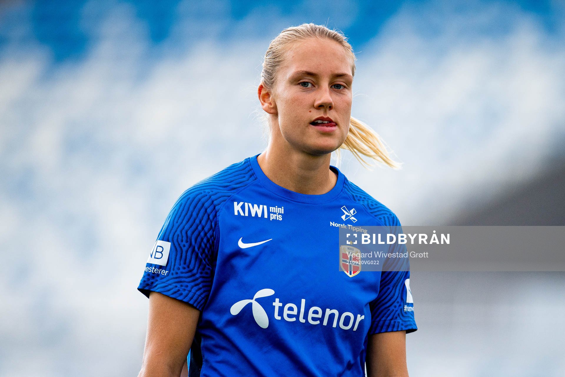 Lisa Fjeldstad Naalsund of the Norwegian women's national