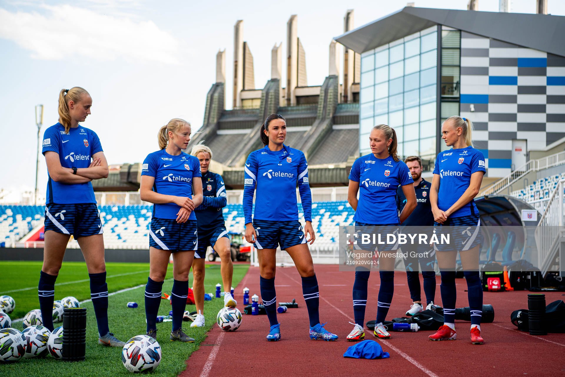 Emilie Bragstad, Julie Blakstad, Ingrid Syrstad Engen,