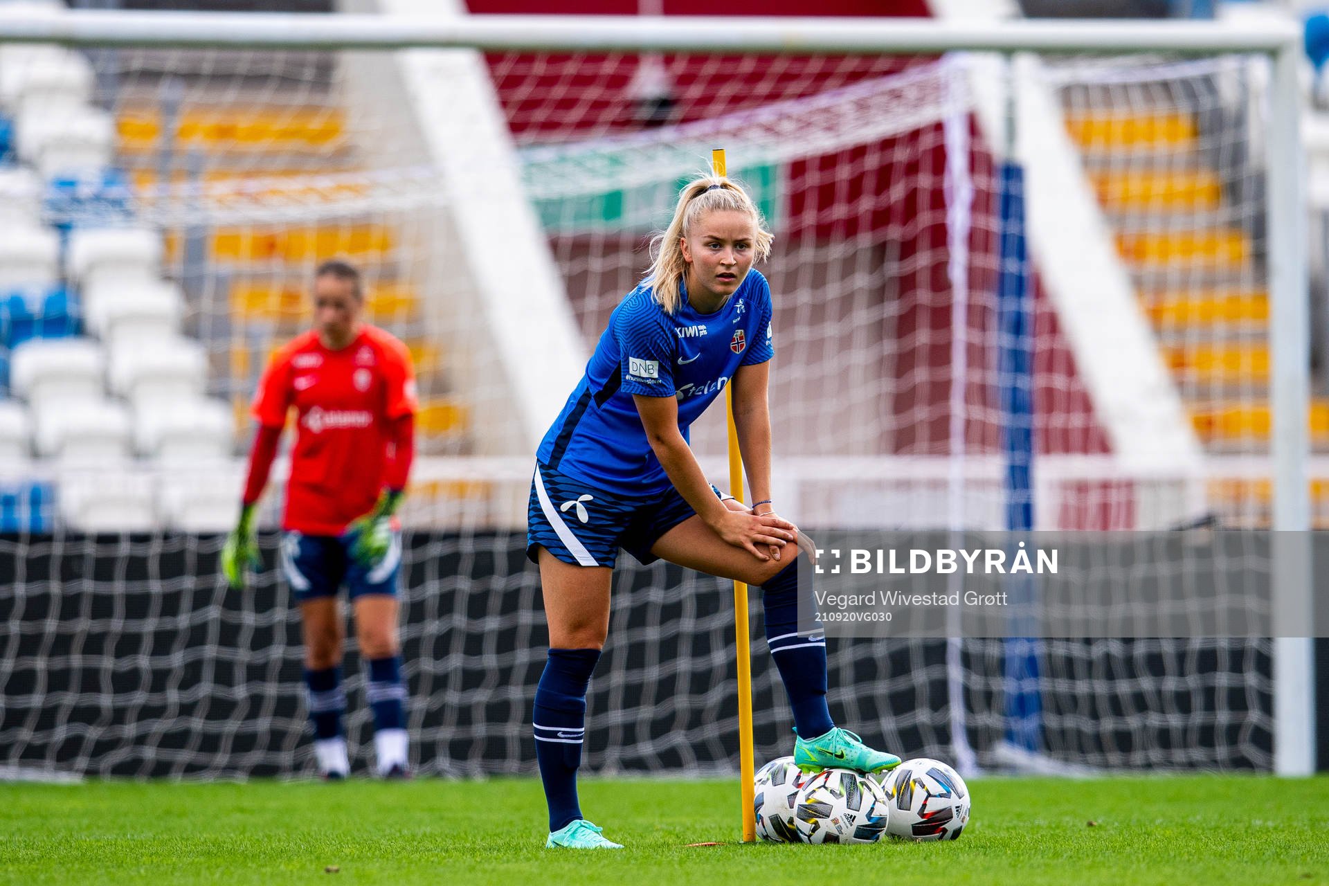 Anna Jøsendal of the Norwegian women's national football
