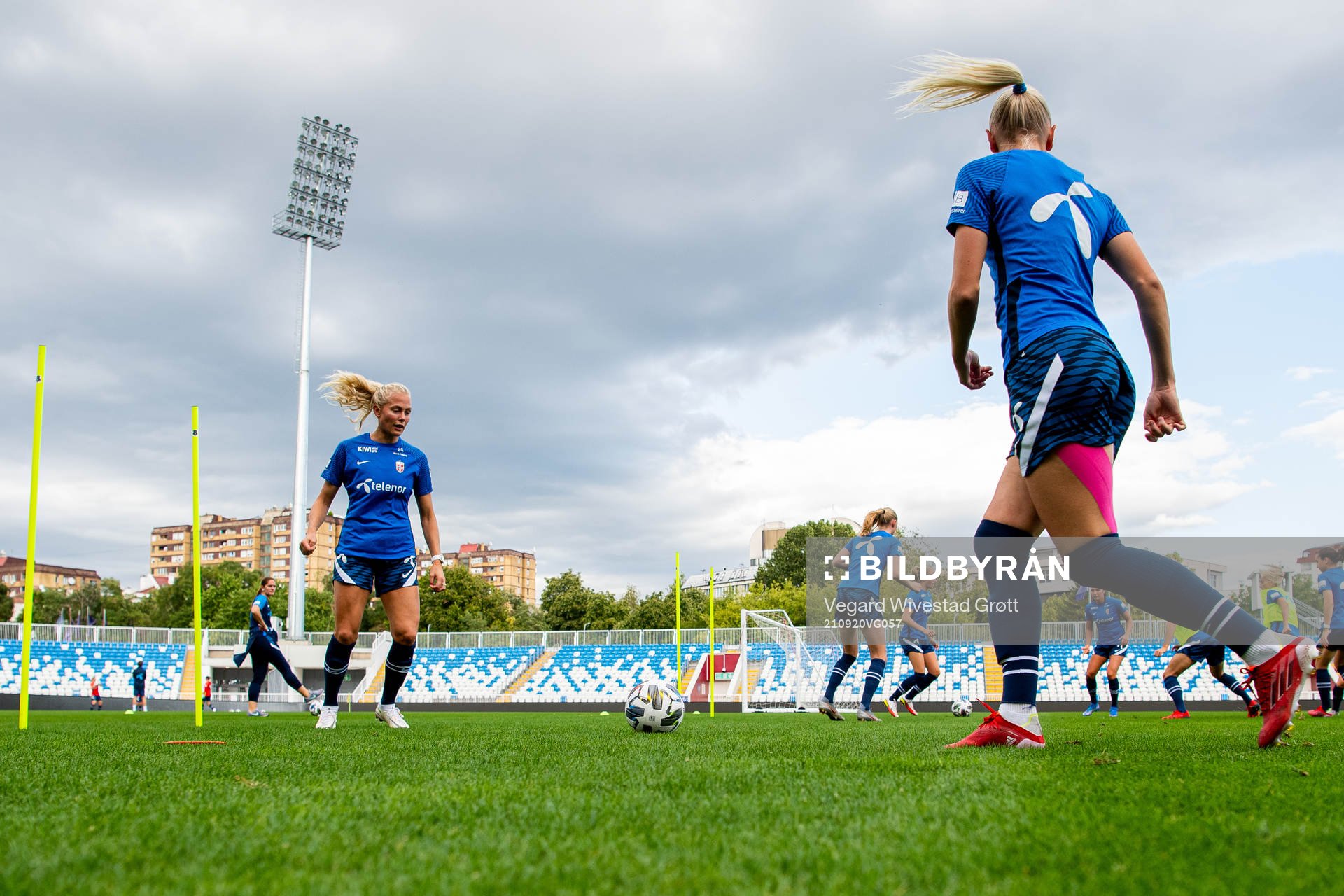 Guro Bergsvand of the Norwegian women's national football