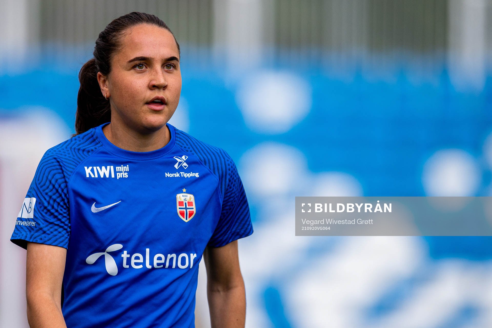 Heidi Ellingsen of the Norwegian women's national football