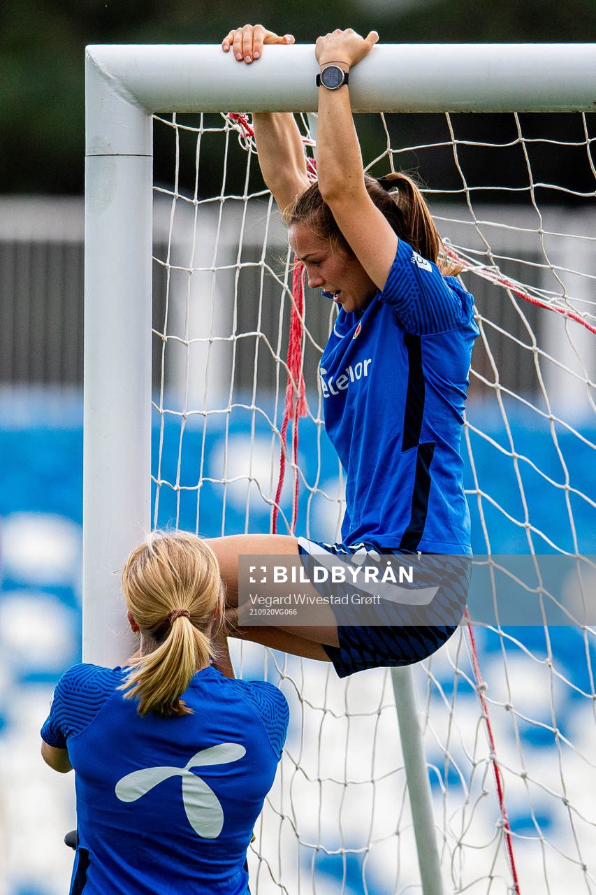 Tuva Hansen of the Norwegian women's national football team
