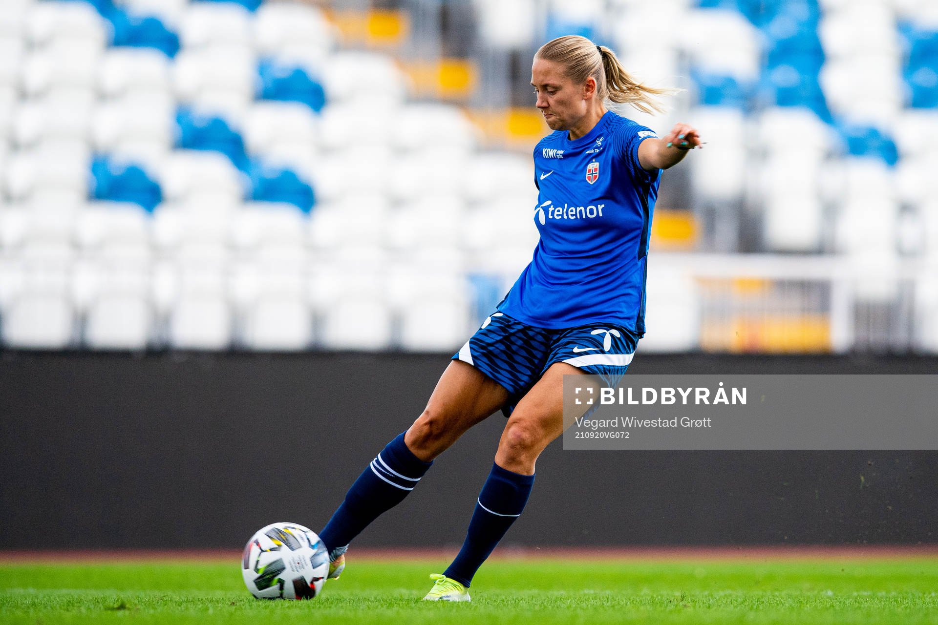 Lisa Fjeldstad Naalsund of the Norwegian women's national