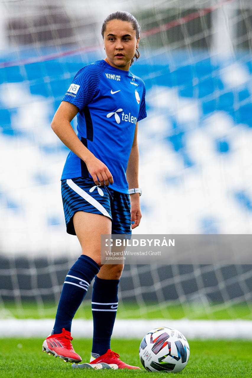 Heidi Ellingsen of the Norwegian women's national football