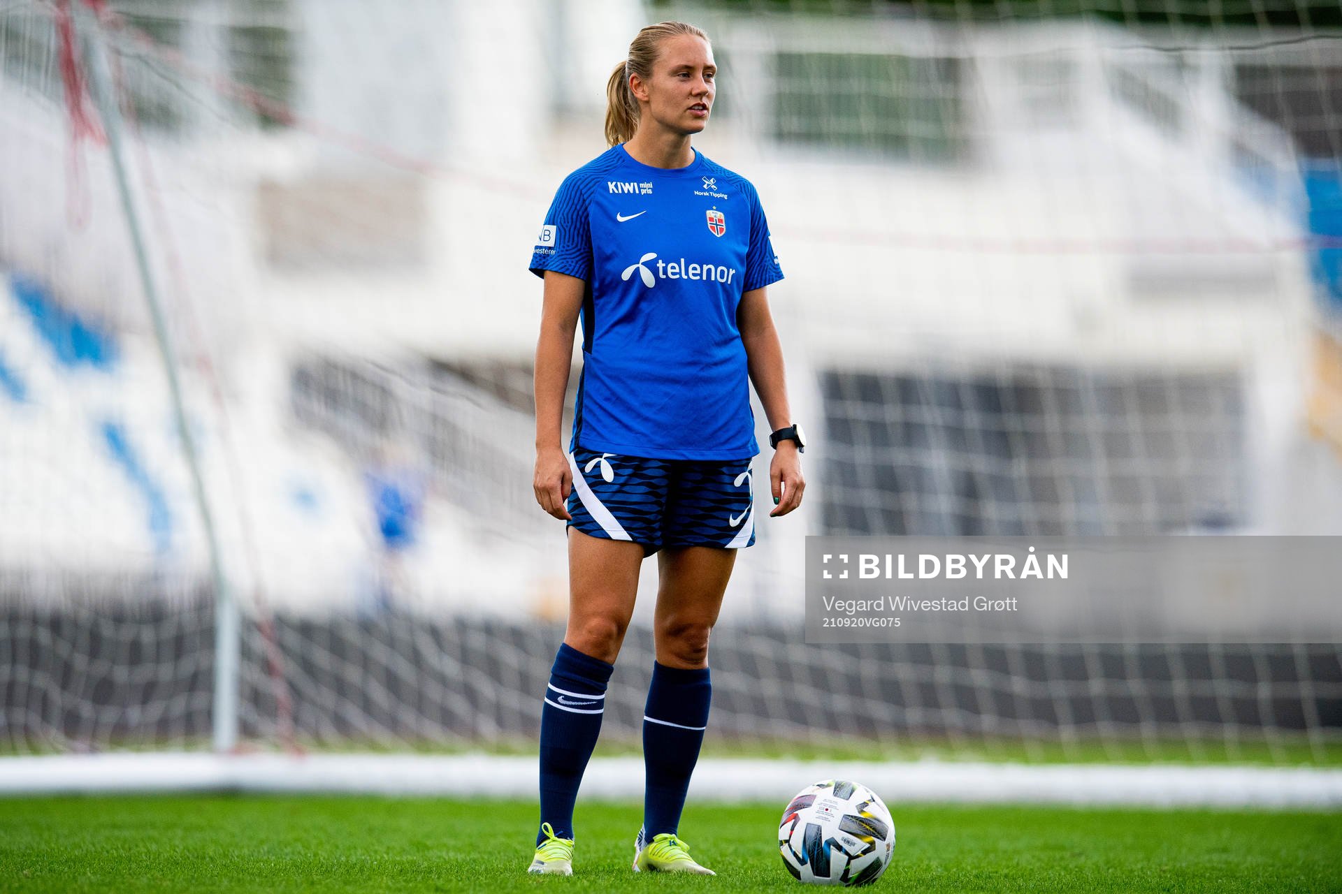Lisa Fjeldstad Naalsund of the Norwegian women's national