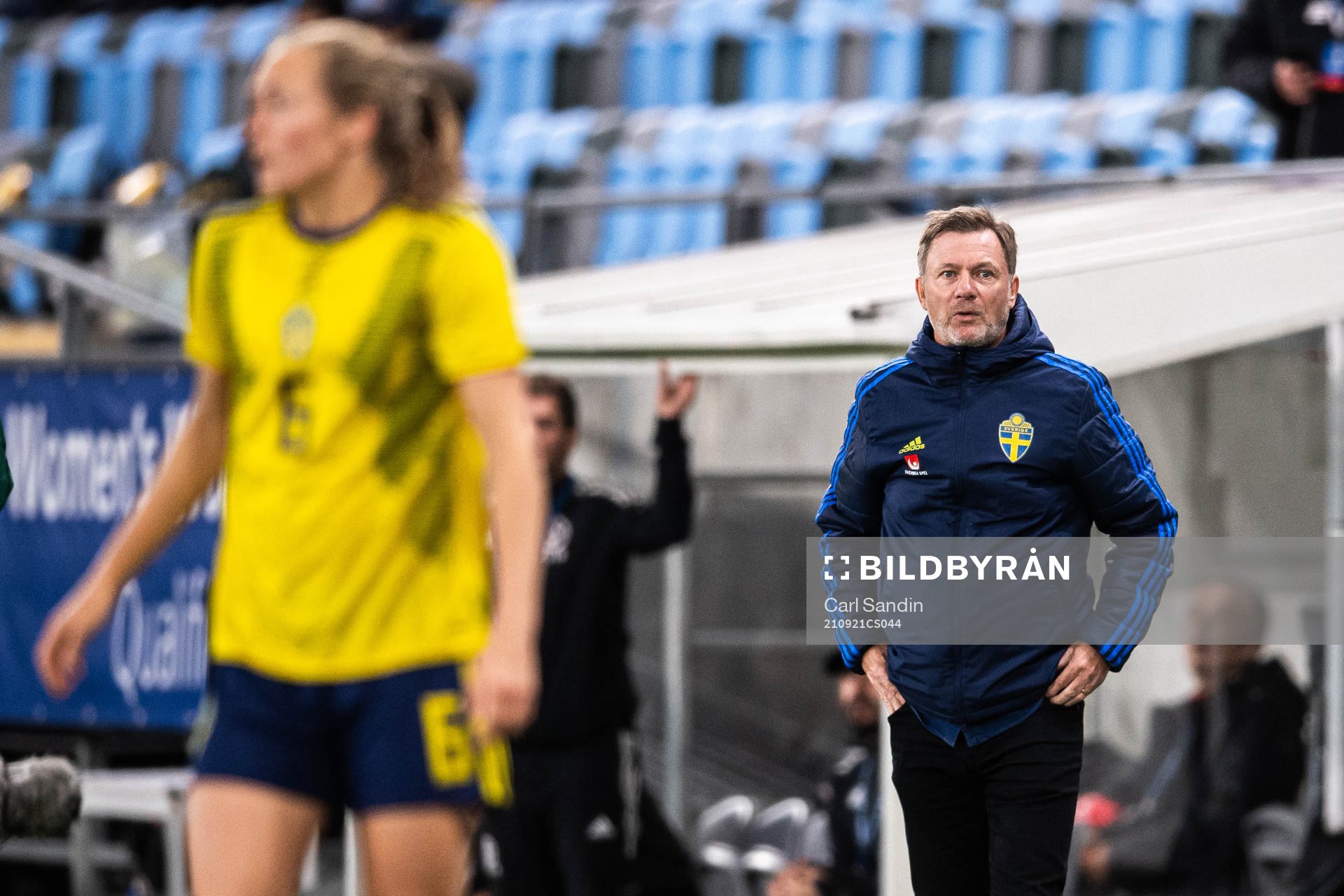 Peter Gerhardsson, head coach of Sweden