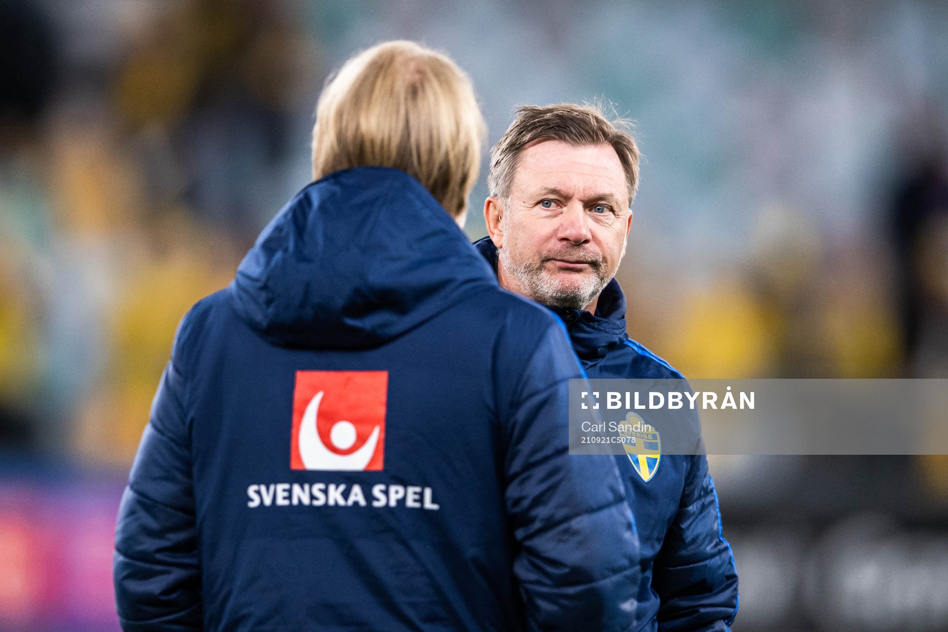 Peter Gerhardsson, head coach of Sweden